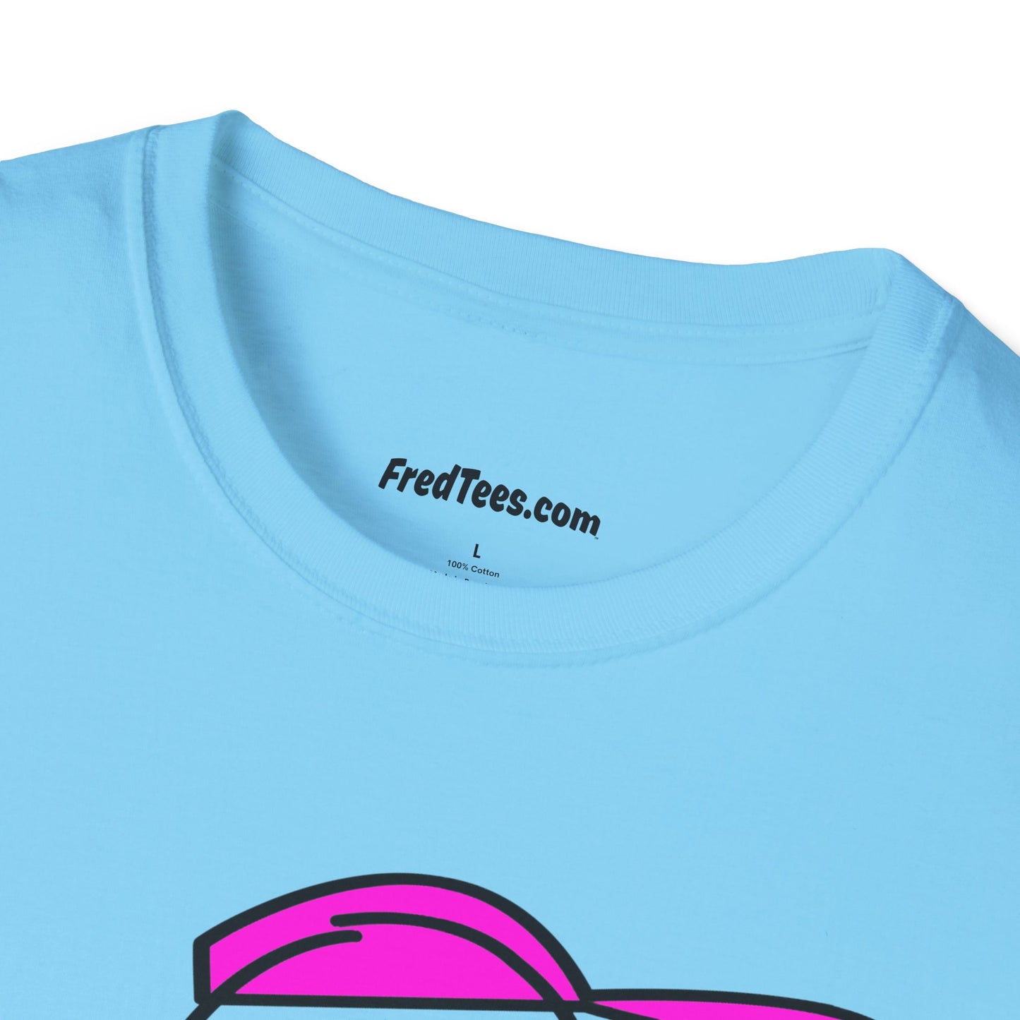 FRED is ready to PLAY BALL! His forever motto - HAVE FUN, PLAY HARD, DON’T QUIT! Hot Pink