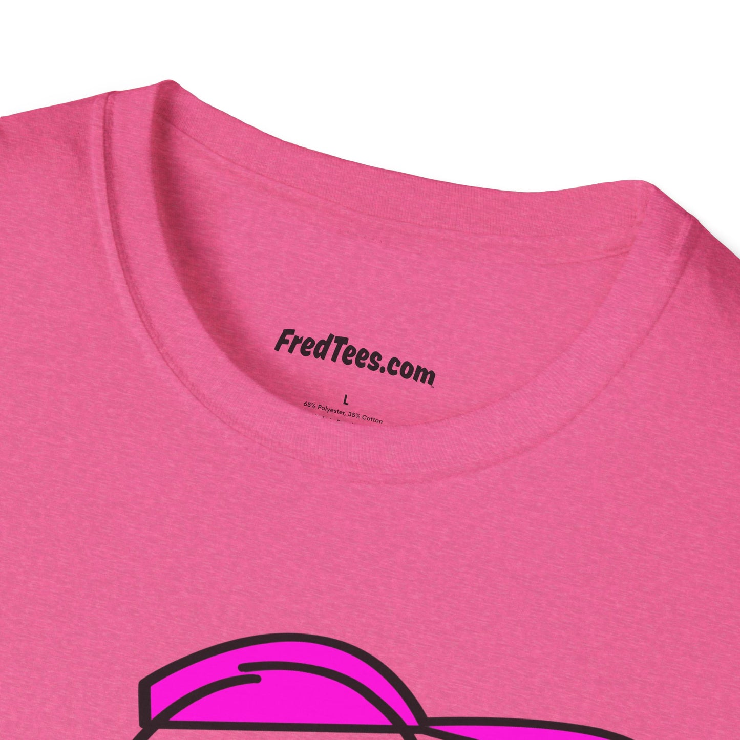 FRED is ready to PLAY BALL! His forever motto - HAVE FUN, PLAY HARD, DON’T QUIT! Hot Pink Pinstripe