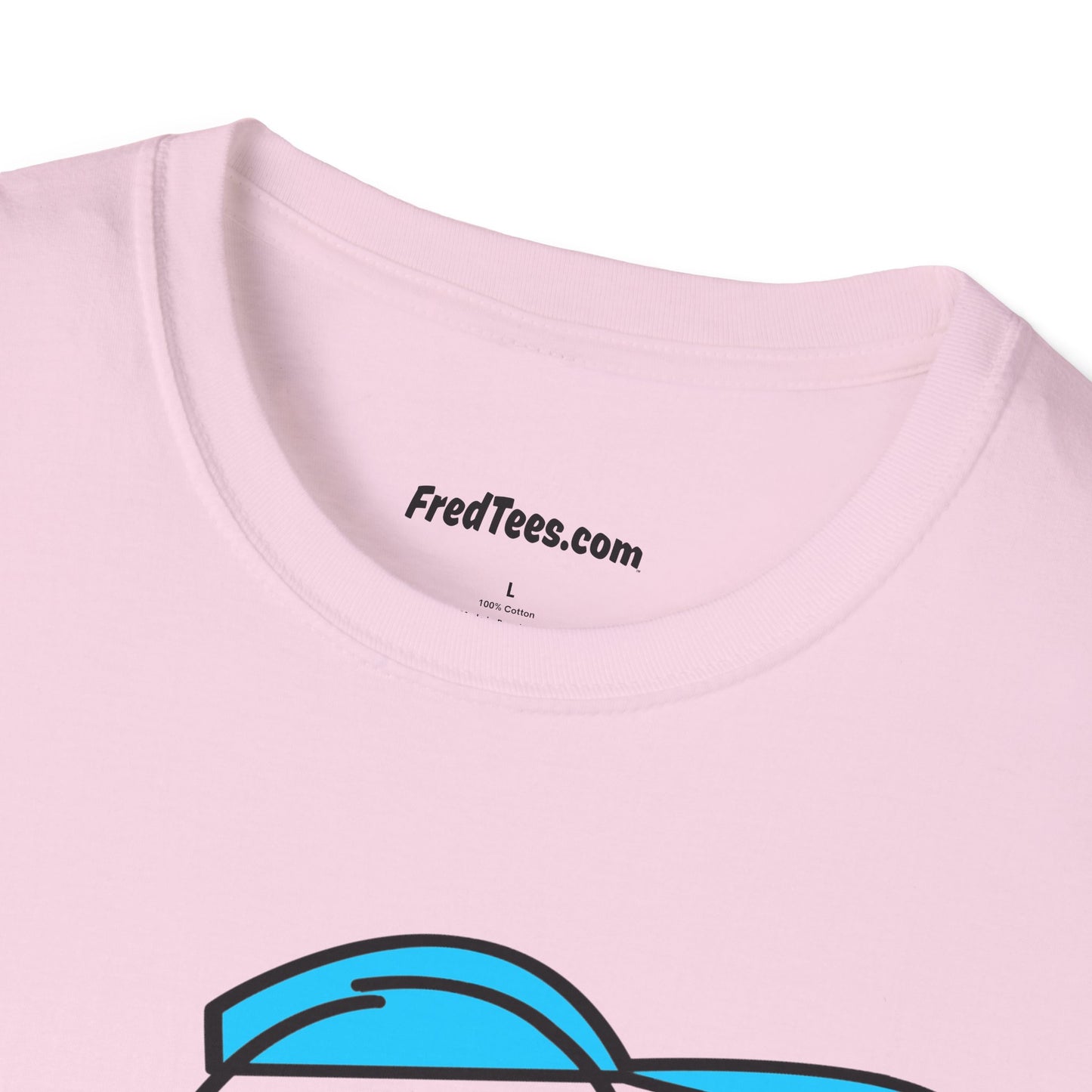 FRED is ready to PLAY BALL! His forever motto - HAVE FUN, PLAY HARD, DON’T QUIT! Sky Blue & Black Pinstripe