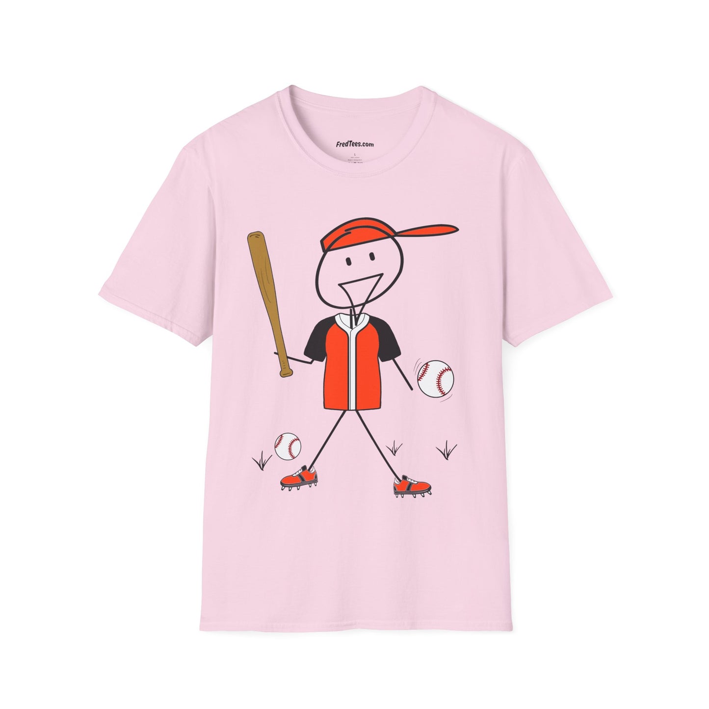 FRED is ready to PLAY BALL! His forever motto - HAVE FUN, PLAY HARD, DON’T QUIT! Orange & Black