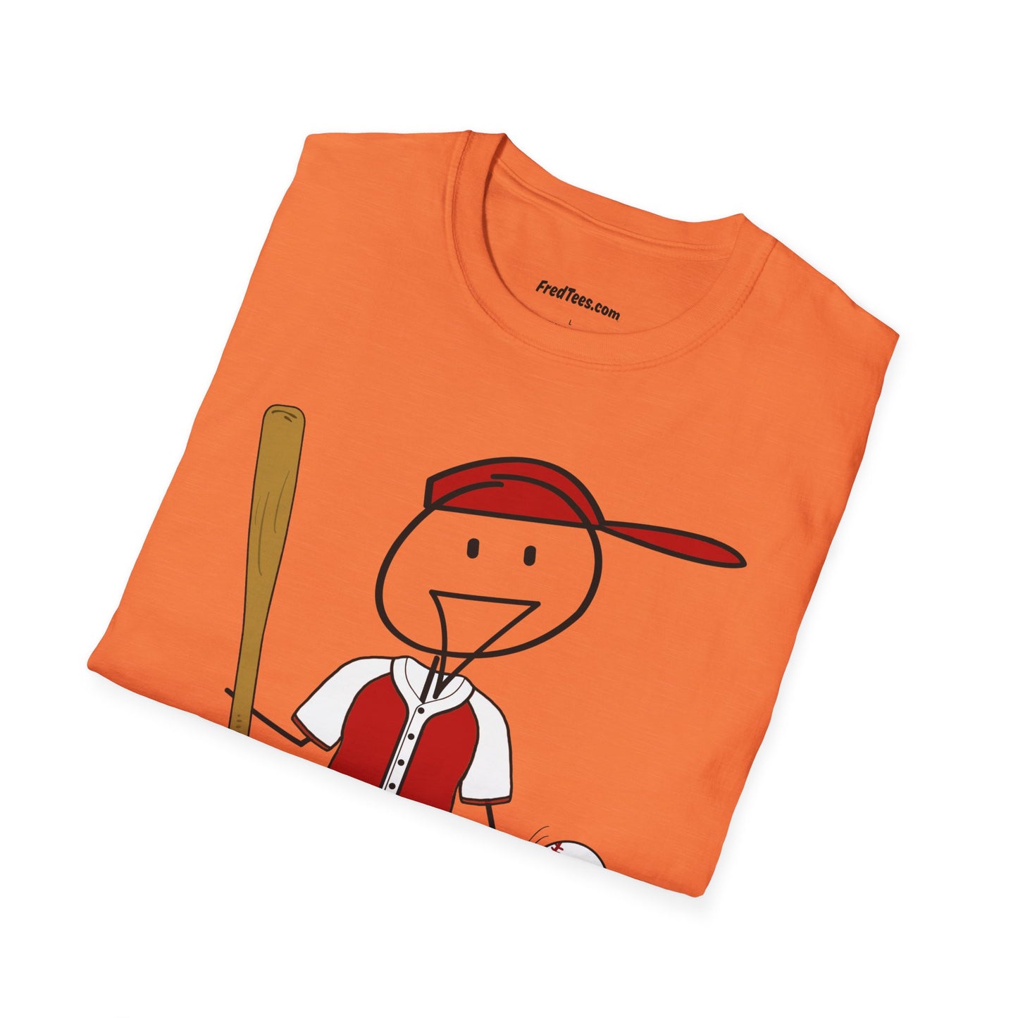 FRED is ready to PLAY BALL! His forever motto - HAVE FUN, PLAY HARD, DON’T QUIT! Red