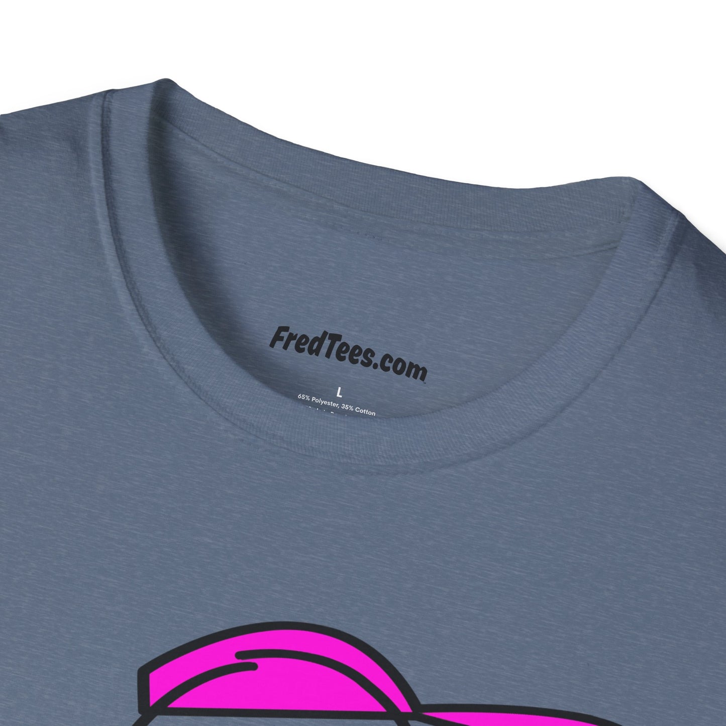 FRED is ready to PLAY BALL! His forever motto - HAVE FUN, PLAY HARD, DON’T QUIT! Hot Pink