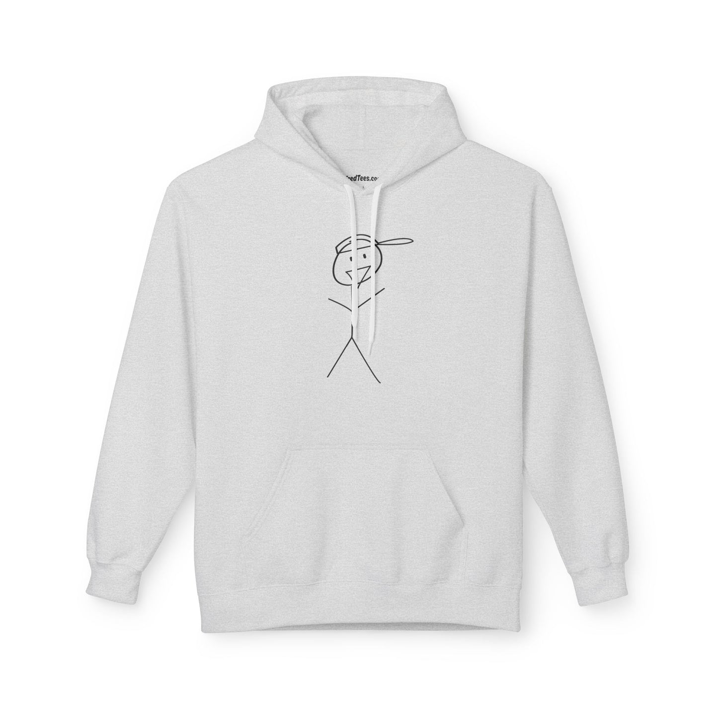 The original FRED hooded sweatshirt! You get Fred and warmth and a hood! You win!