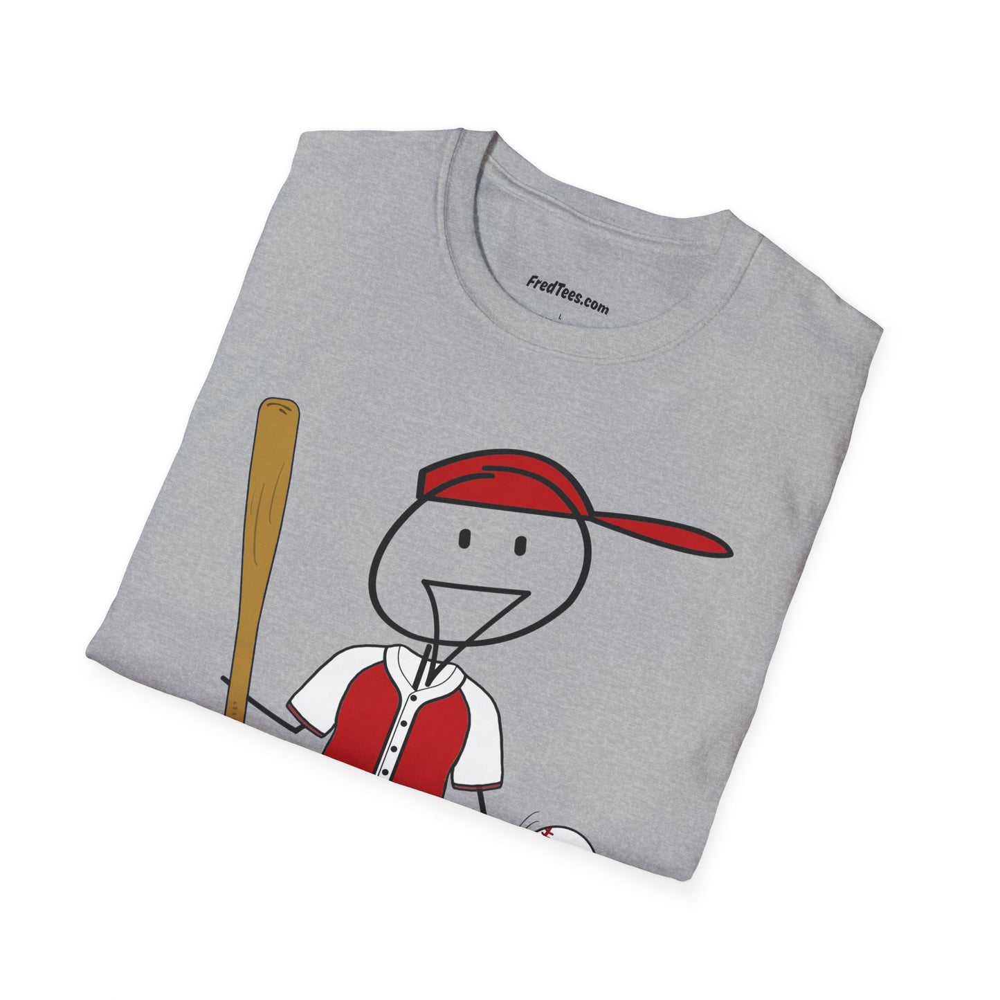 FRED is ready to PLAY BALL! His forever motto - HAVE FUN, PLAY HARD, DON’T QUIT! Red