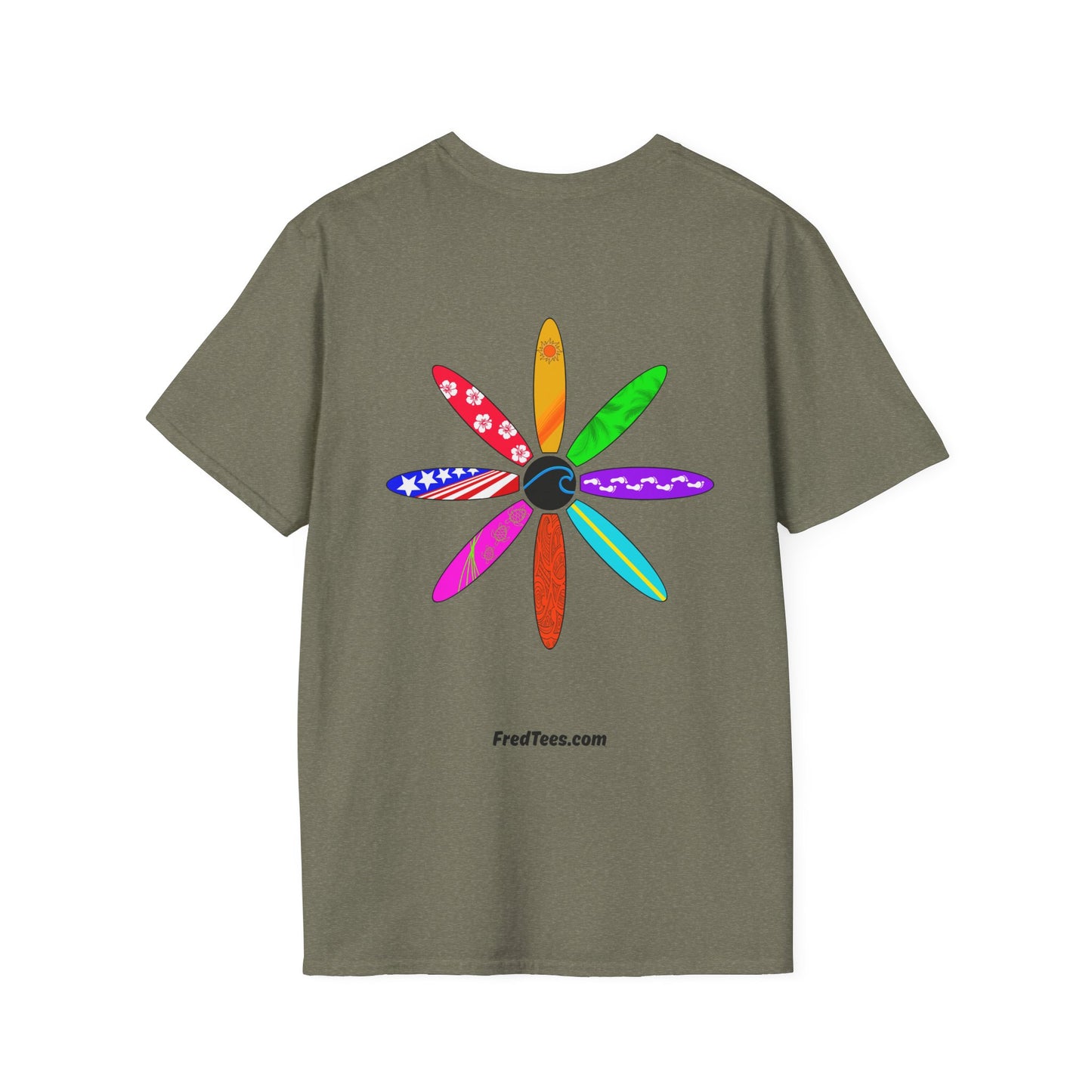 Fred’s Official Surf Shirt! Hang ten, dudes!