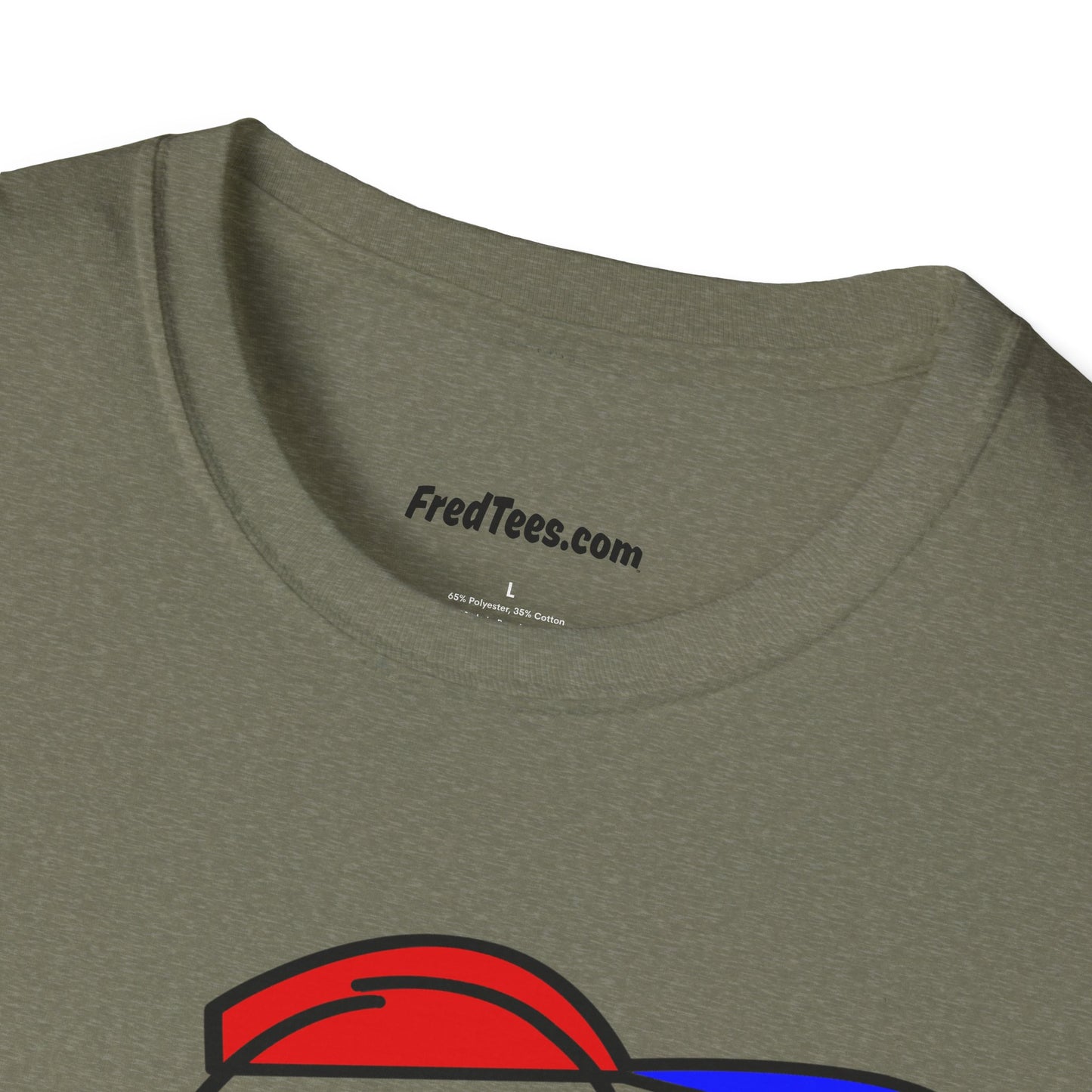 FRED is ready to PLAY BALL! His forever motto - HAVE FUN, PLAY HARD, DON’T QUIT! Red, White & Blue