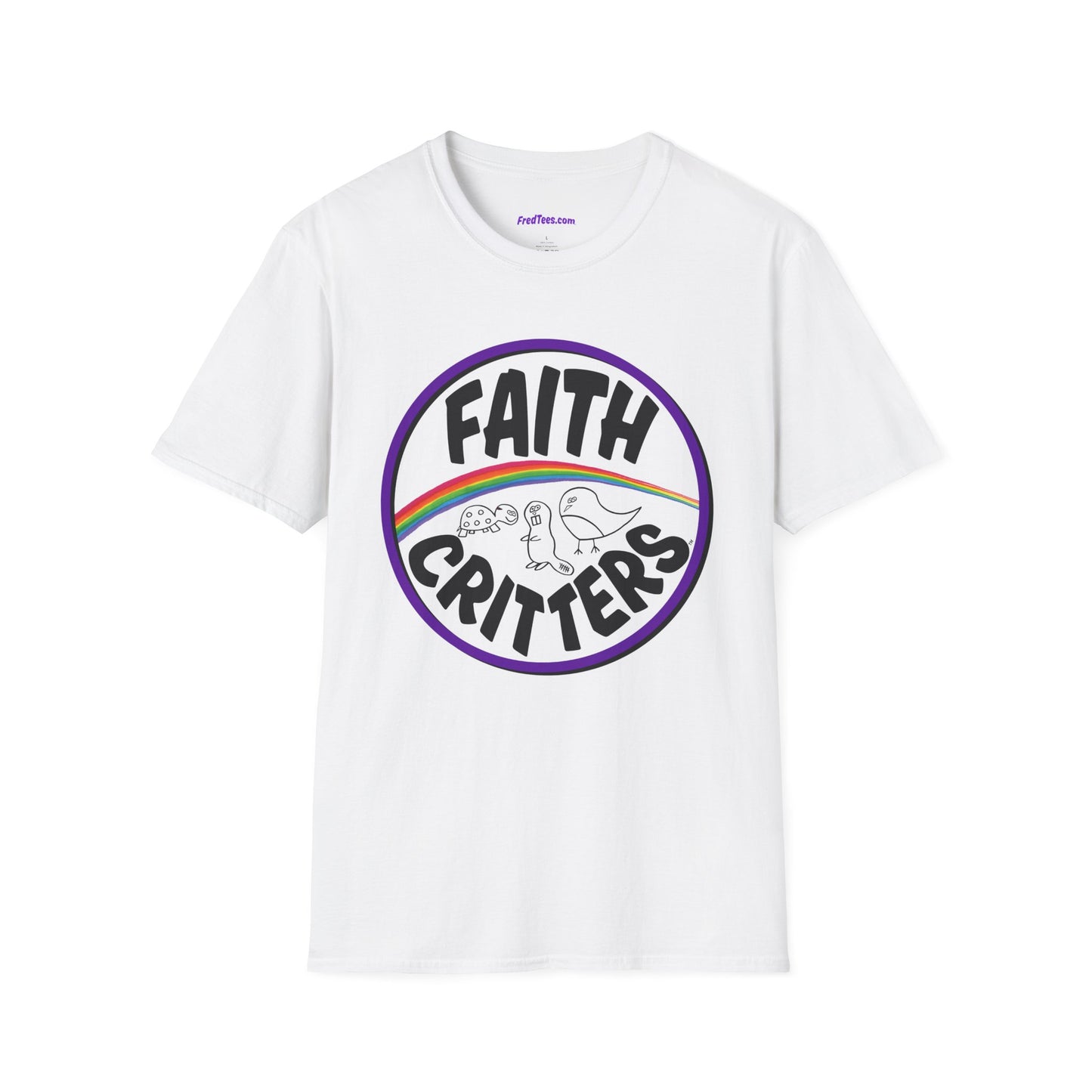 The OFFICIAL Faith Critters tee! From the author/illustrator of The Robin and the Rainbow