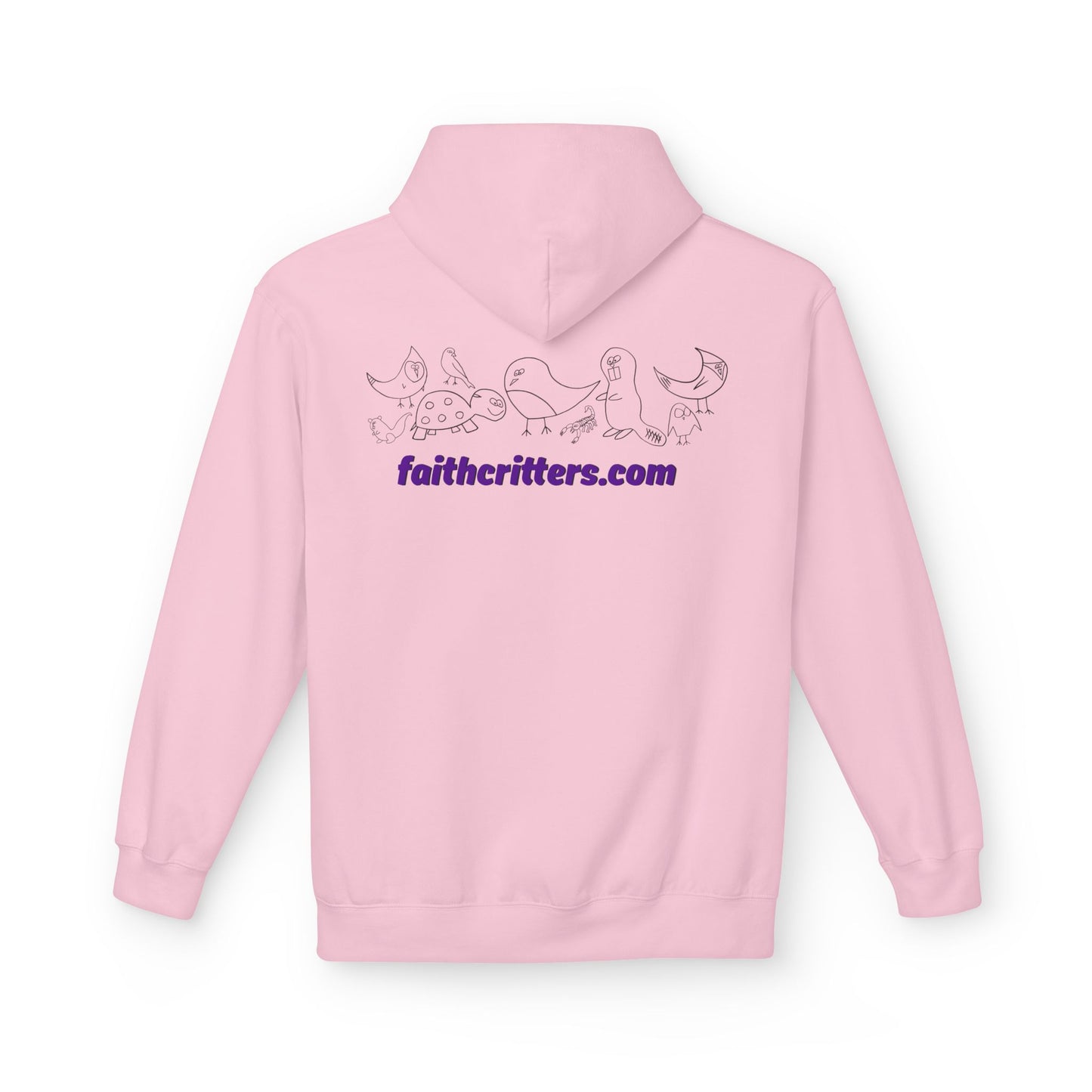 The OFFICIAL Faith Critters sweatshirt! Celebrate the Critters in comfort!