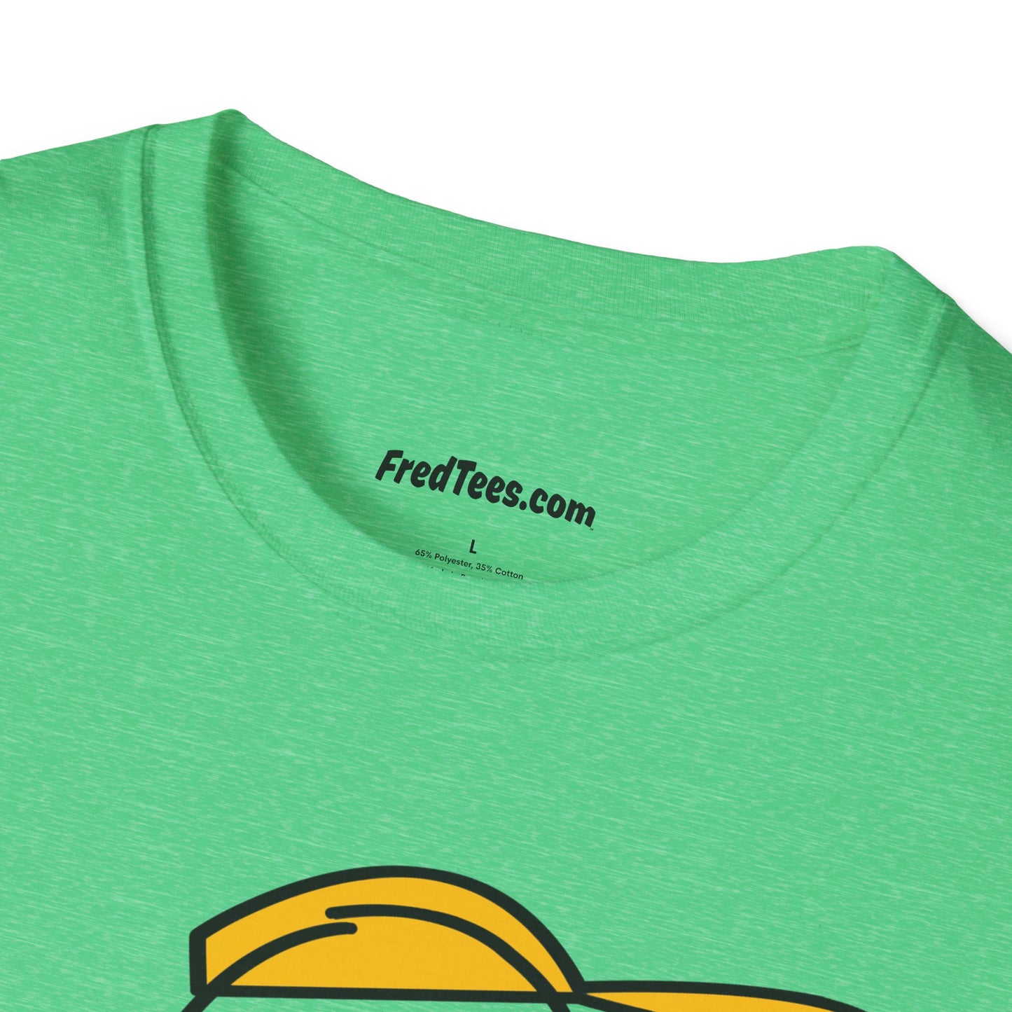 FRED is ready to PLAY BALL! His forever motto - HAVE FUN, PLAY HARD, DON’T QUIT! Yellow & Black Pinstripe