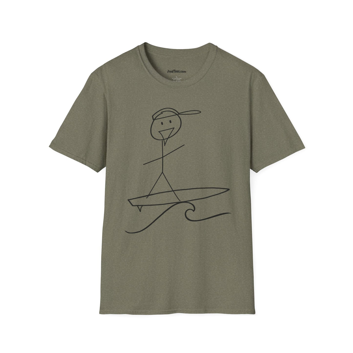 Fred’s Official Surf Shirt! Hang ten, dudes!