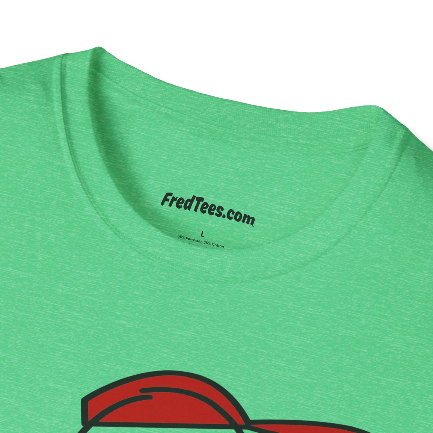 FRED is ready to PLAY BALL! His forever motto - HAVE FUN, PLAY HARD, DON’T QUIT! Red Pinstripe