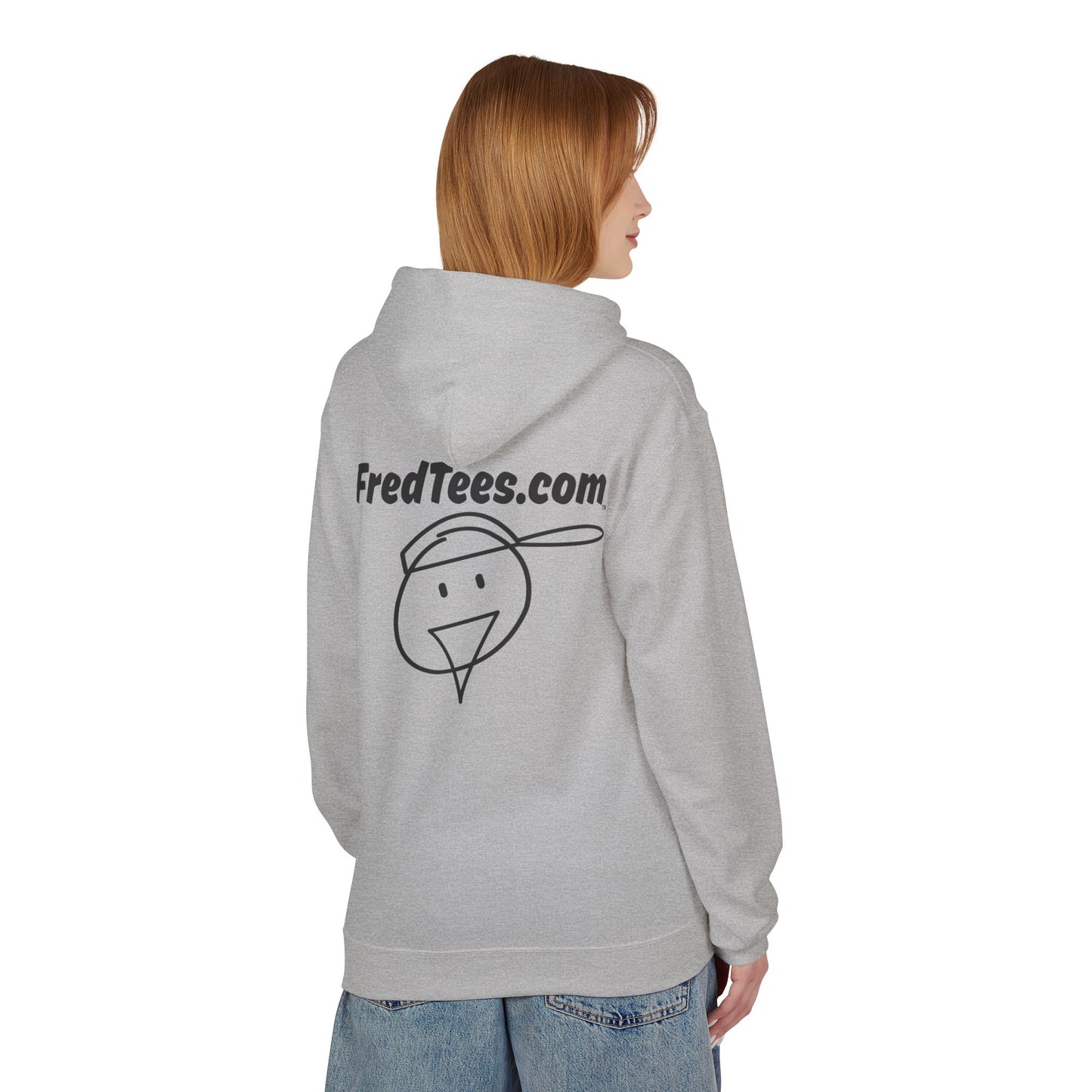 The original FRED hooded sweatshirt! You get Fred and warmth and a hood! You win!