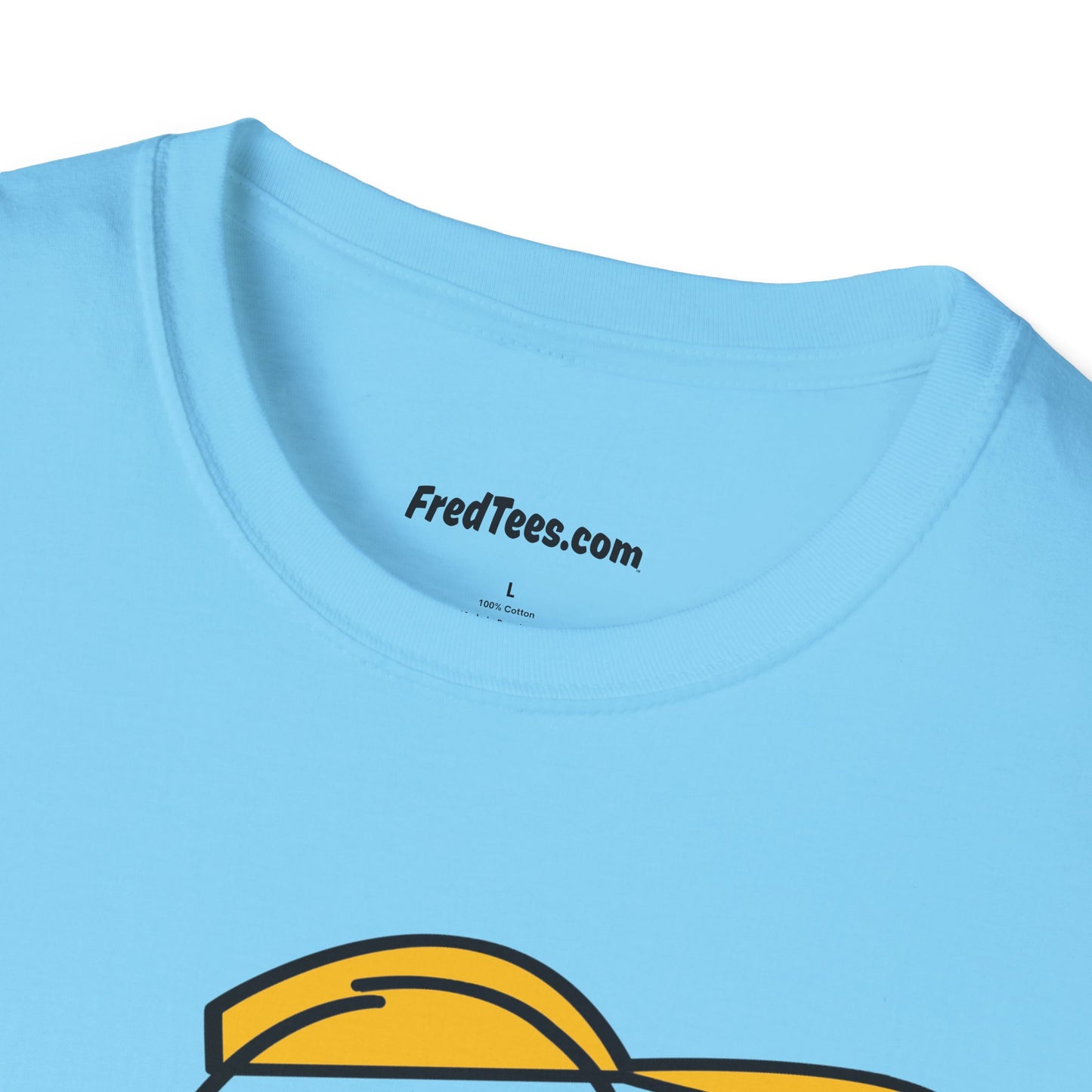 FRED is ready to PLAY BALL! His forever motto - HAVE FUN, PLAY HARD, DON’T QUIT! Yellow & Black Pinstripe