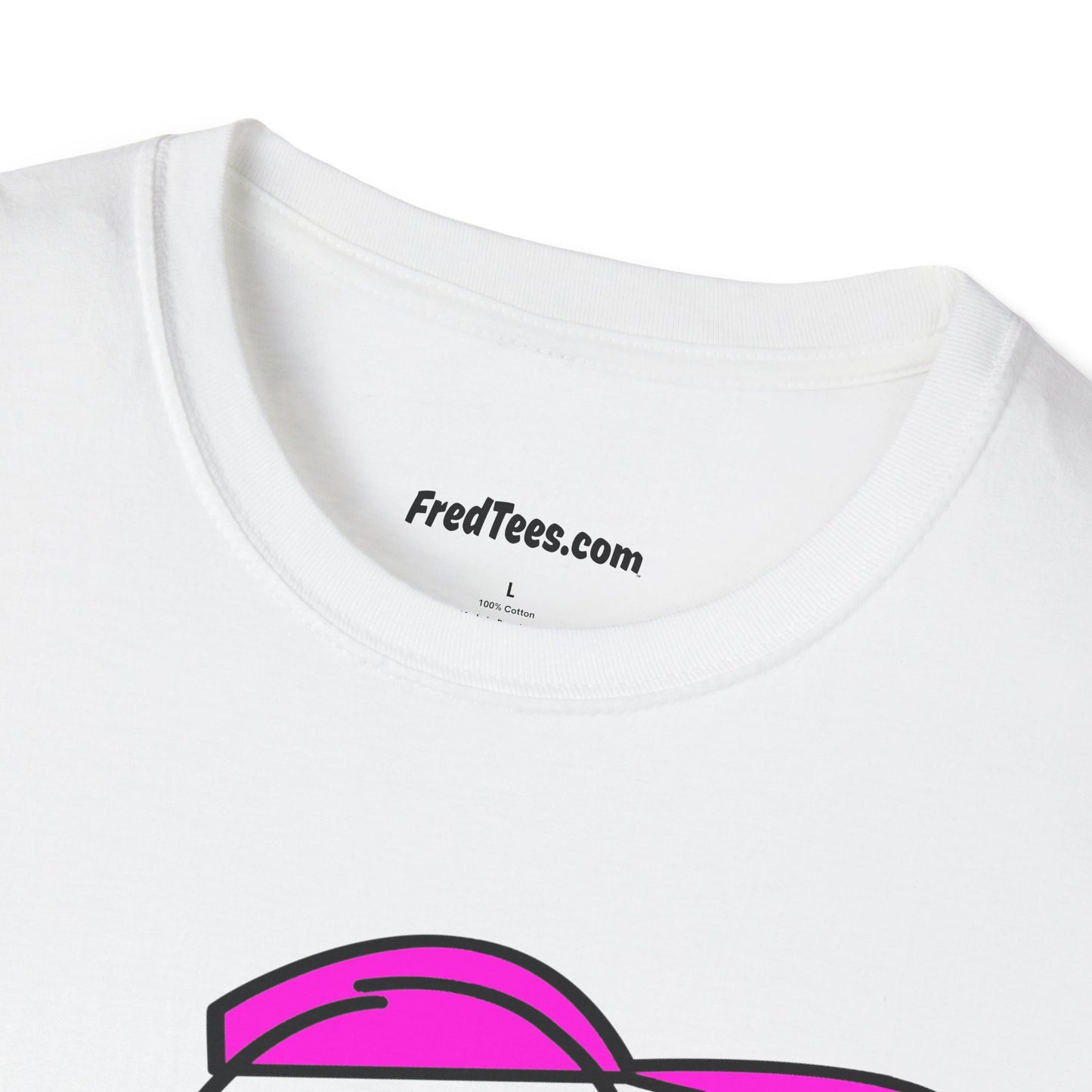 FRED is ready to PLAY BALL! His forever motto - HAVE FUN, PLAY HARD, DON’T QUIT! Hot Pink