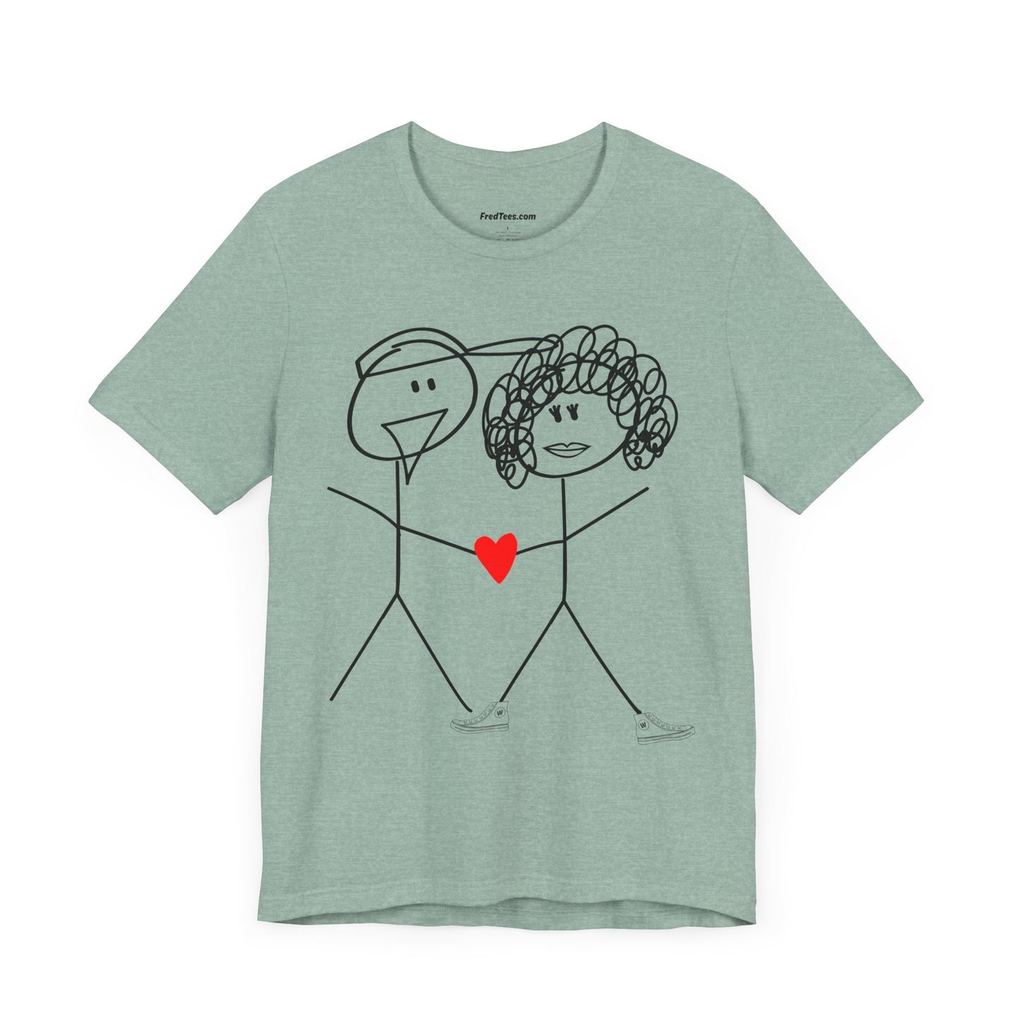 FRED and WENDI - the anniversary celebration shirt! LOVE is in the air!