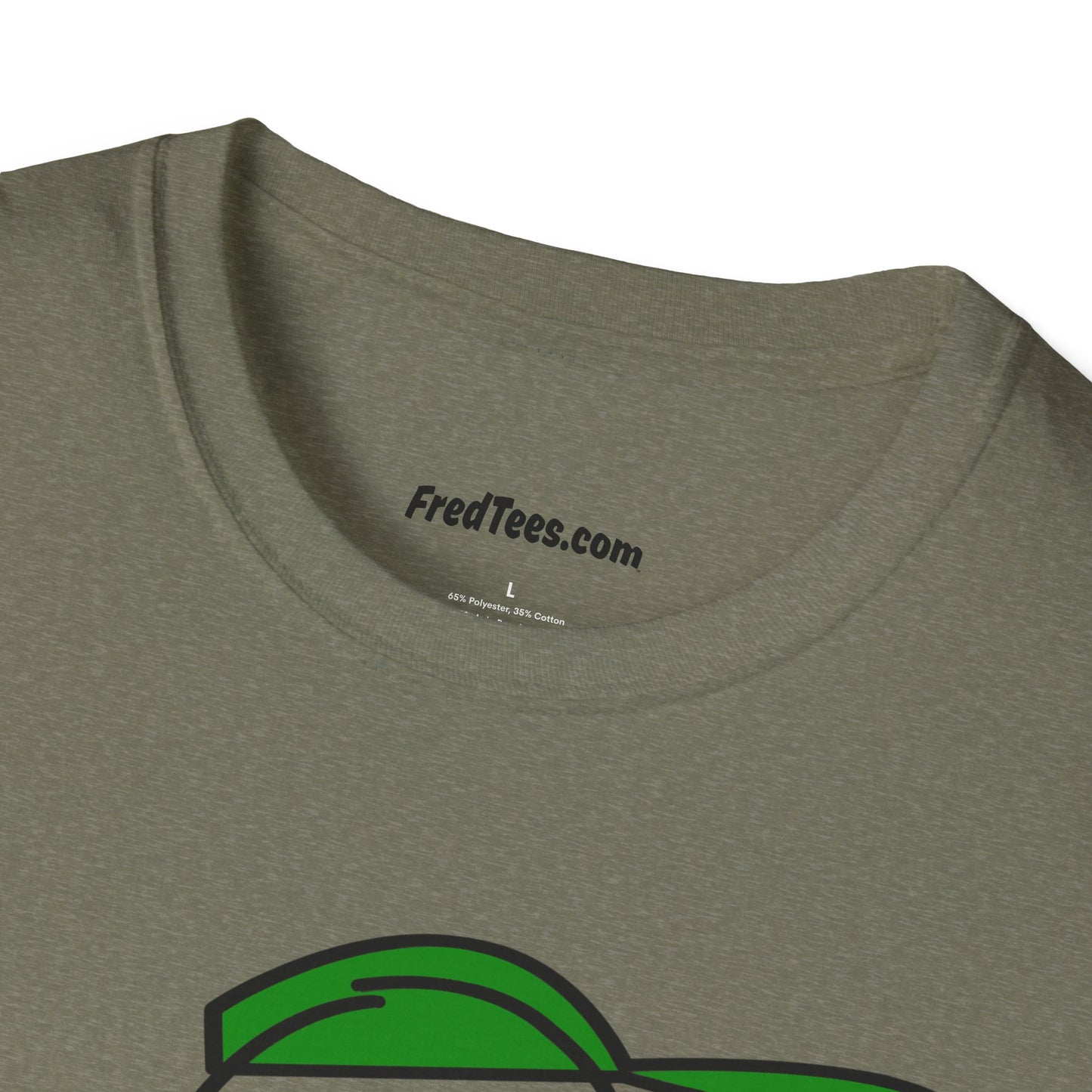 FRED is ready to PLAY BALL! His forever motto - HAVE FUN, PLAY HARD, DON’T QUIT! Green Pinstripe