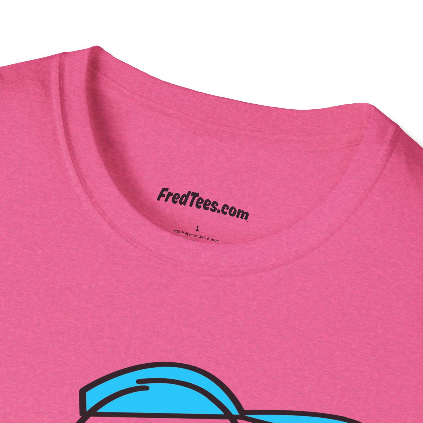 FRED is ready to PLAY BALL! His forever motto - HAVE FUN, PLAY HARD, DON’T QUIT! Sky Blue & Black Pinstripe