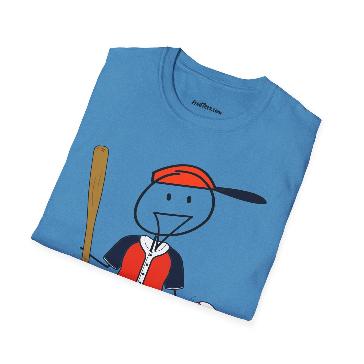 FRED is ready to PLAY BALL! His forever motto - HAVE FUN, PLAY HARD, DON’T QUIT! Orange & Navy