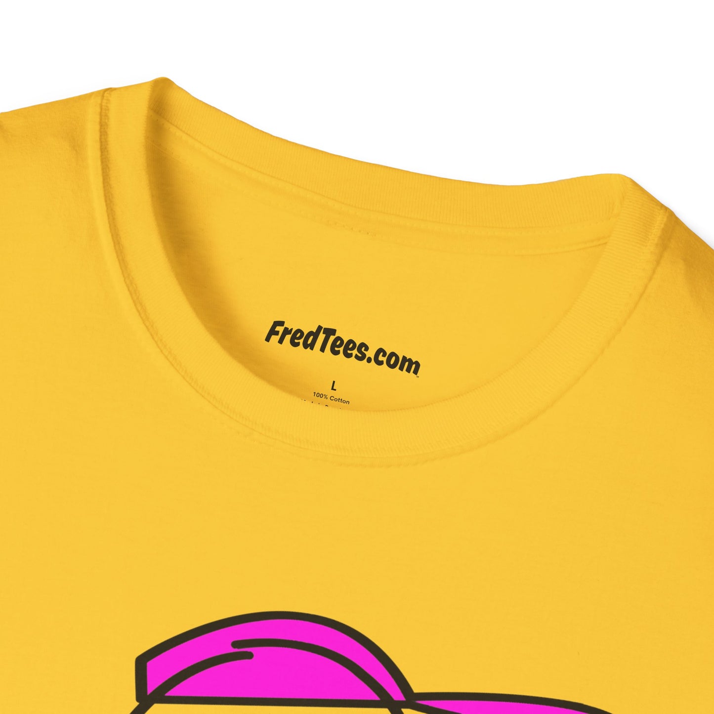 FRED is ready to PLAY BALL! His forever motto - HAVE FUN, PLAY HARD, DON’T QUIT! Hot Pink