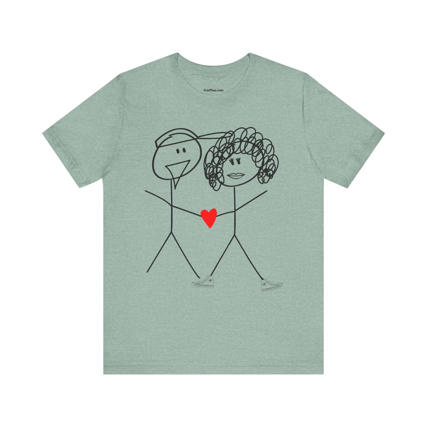 FRED and WENDI - the anniversary celebration shirt! LOVE is in the air!