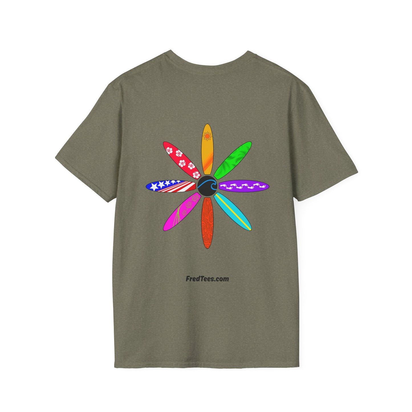 Fred’s Official Surf Shirt! Hang ten, dudes!
