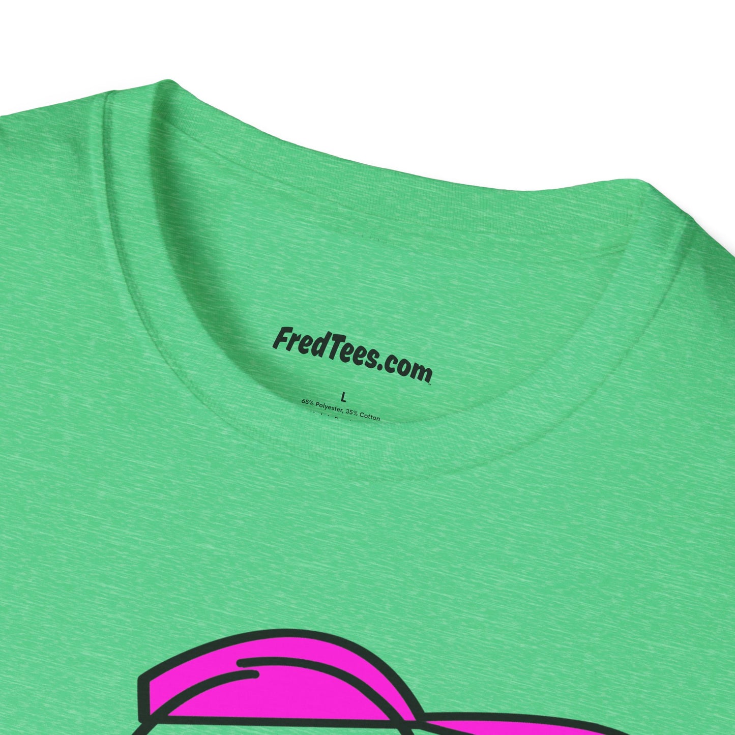 FRED is ready to PLAY BALL! His forever motto - HAVE FUN, PLAY HARD, DON’T QUIT! Hot Pink Pinstripe