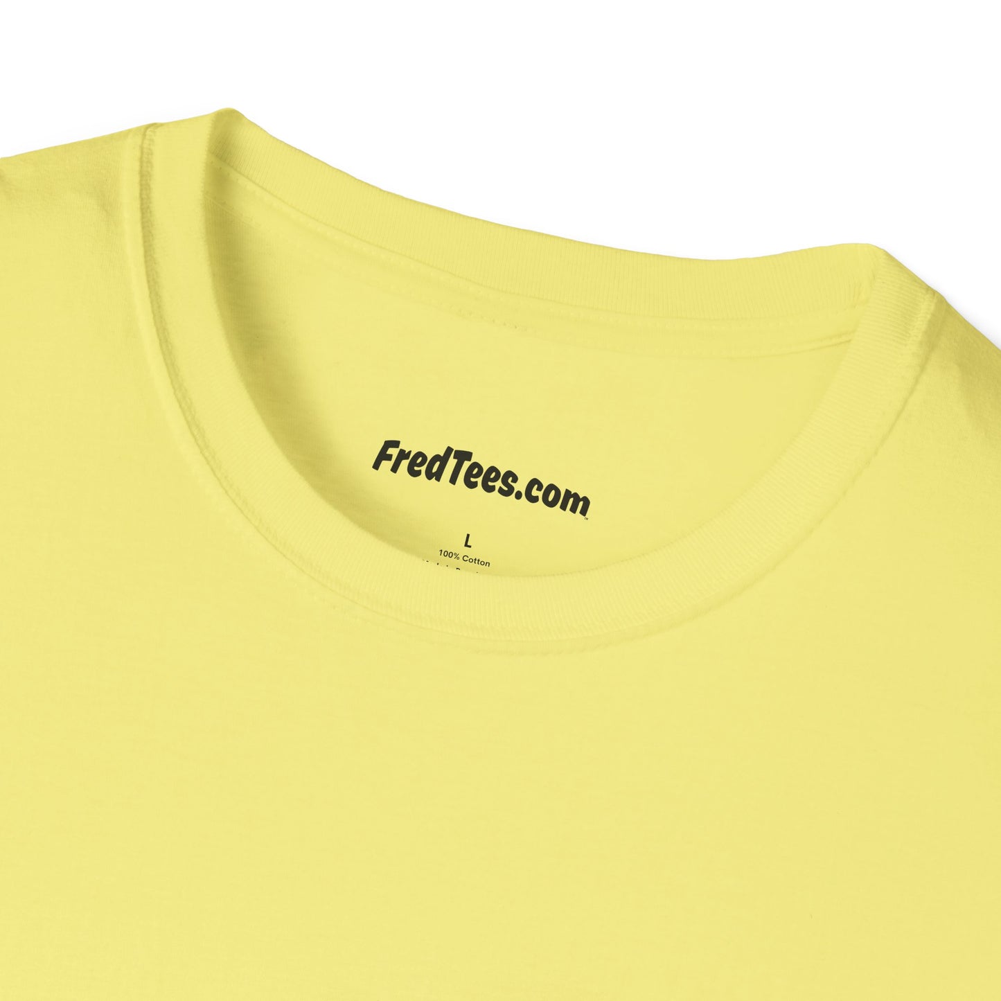 The FredTees Name Logo Tee in Unisex Softstyle