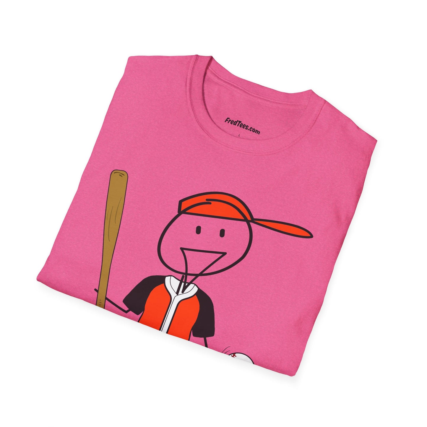 FRED is ready to PLAY BALL! His forever motto - HAVE FUN, PLAY HARD, DON’T QUIT! Orange & Black