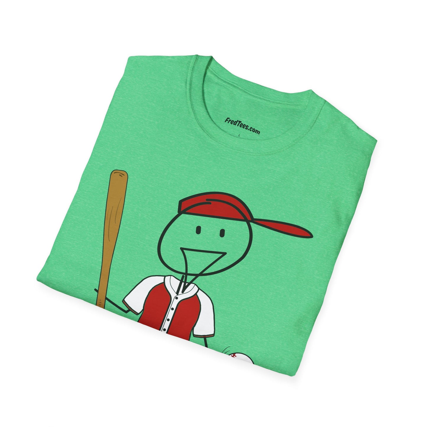 FRED is ready to PLAY BALL! His forever motto - HAVE FUN, PLAY HARD, DON’T QUIT! Red