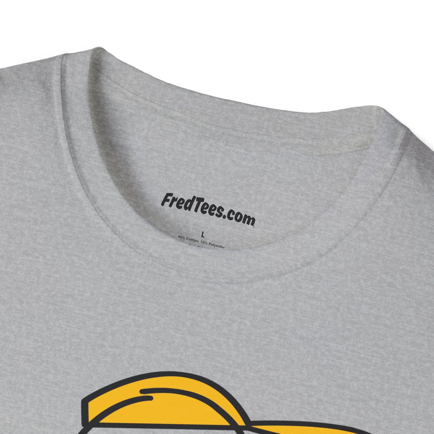 FRED is ready to PLAY BALL! His forever motto - HAVE FUN, PLAY HARD, DON’T QUIT! Yellow & Black Pinstripe