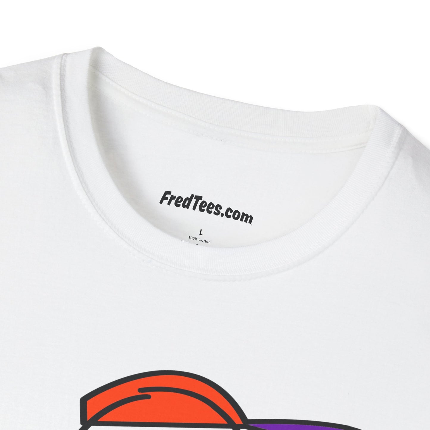 FRED is ready to PLAY BALL! His forever motto - HAVE FUN, PLAY HARD, DON’T QUIT! Orange & Purple