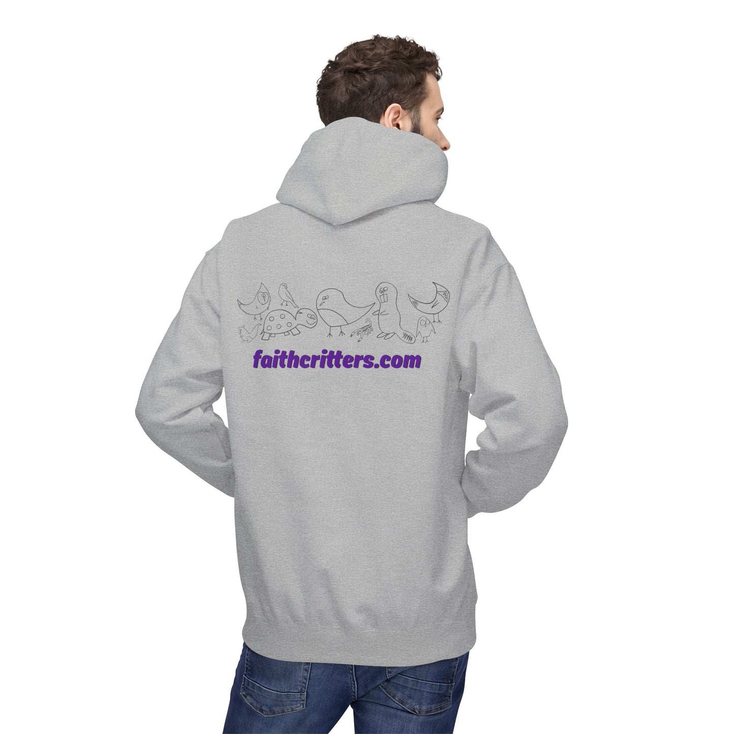 The OFFICIAL Faith Critters sweatshirt! Celebrate the Critters in comfort!   faithcritters.com