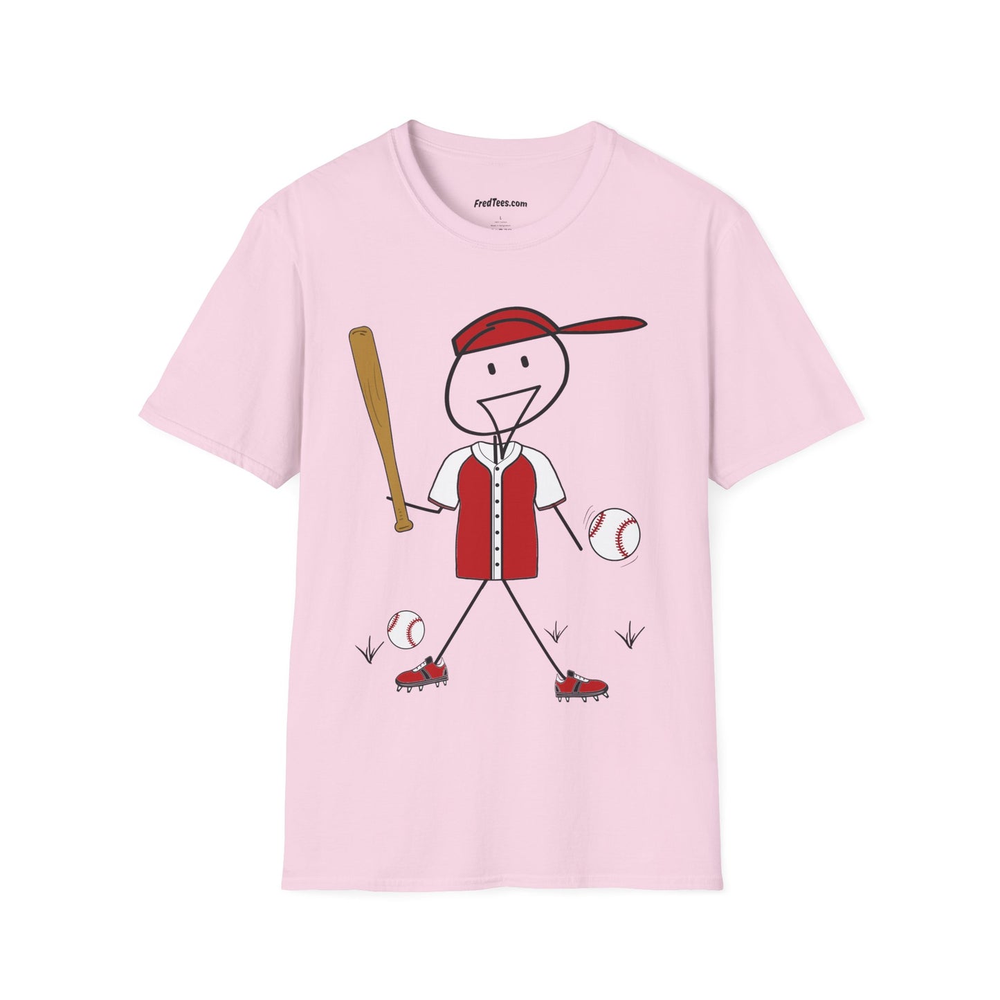 FRED is ready to PLAY BALL! His forever motto - HAVE FUN, PLAY HARD, DON’T QUIT! Red