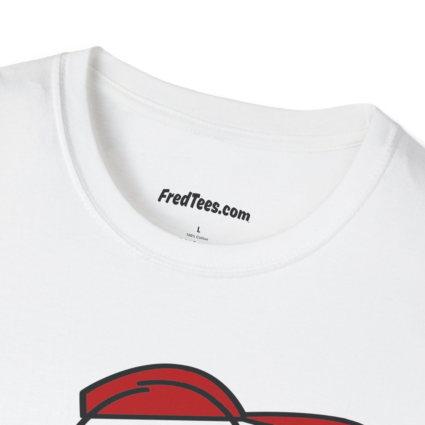 FRED is ready to PLAY BALL! His forever motto - HAVE FUN, PLAY HARD, DON’T QUIT! Red Pinstripe