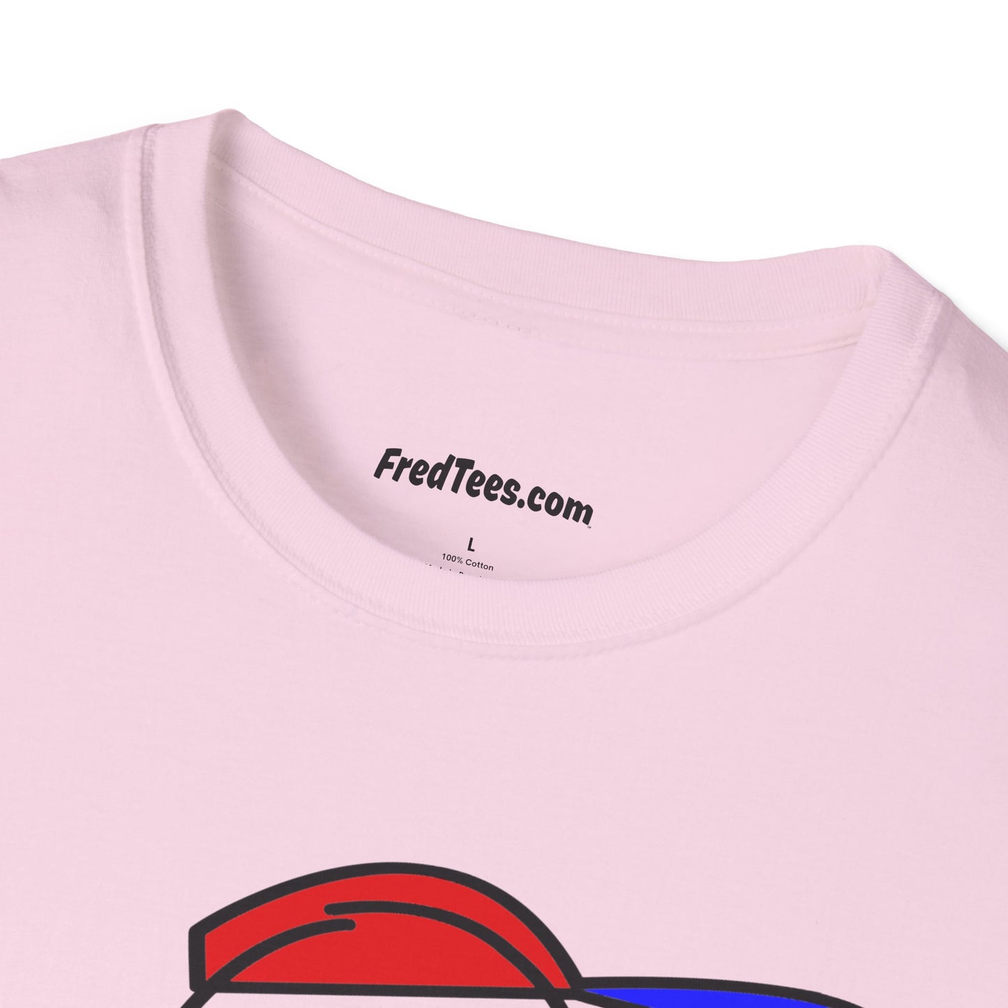 FRED is ready to PLAY BALL! His forever motto - HAVE FUN, PLAY HARD, DON’T QUIT! Red, White & Blue