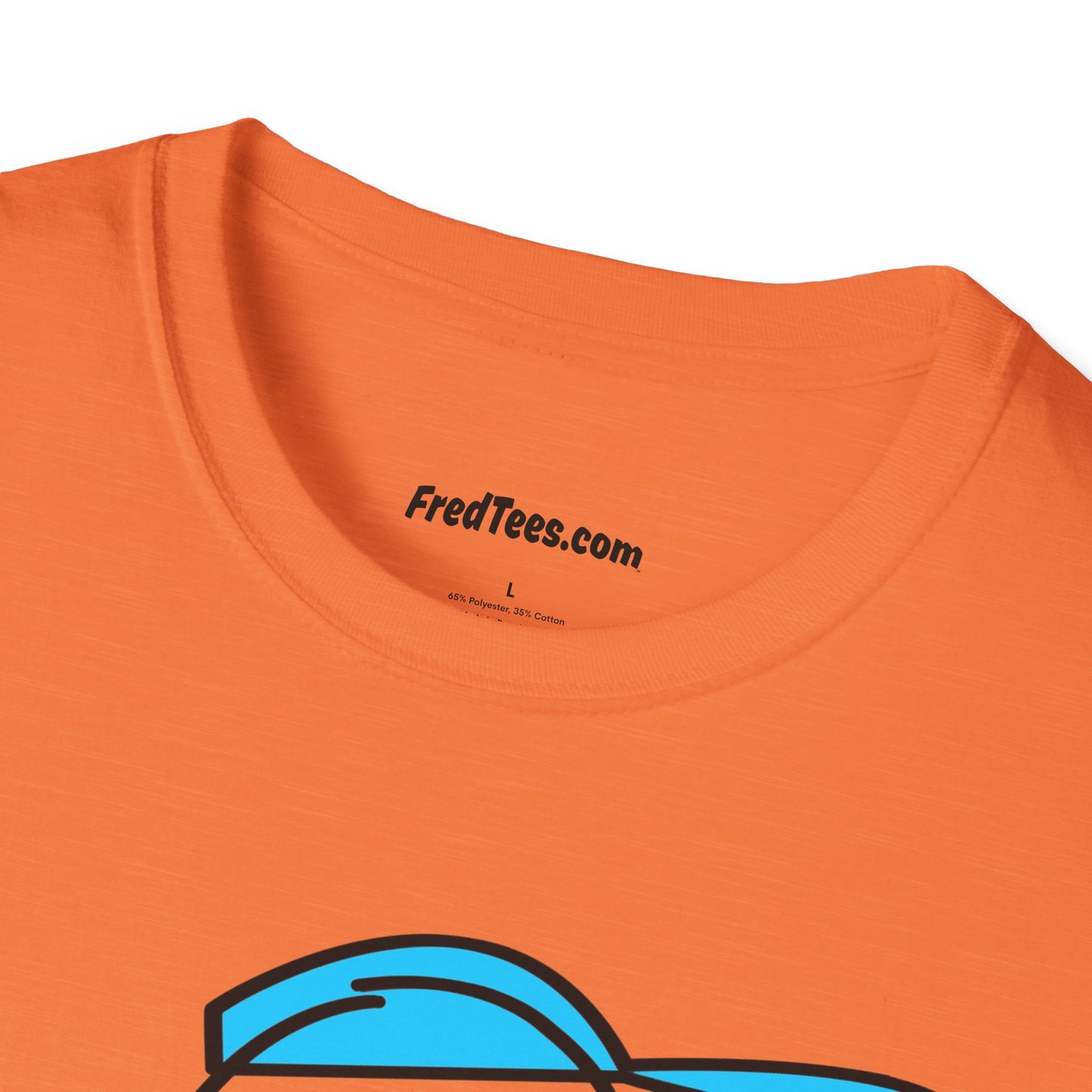 FRED is ready to PLAY BALL! His forever motto - HAVE FUN, PLAY HARD, DON’T QUIT! Sky Blue & Black Pinstripe