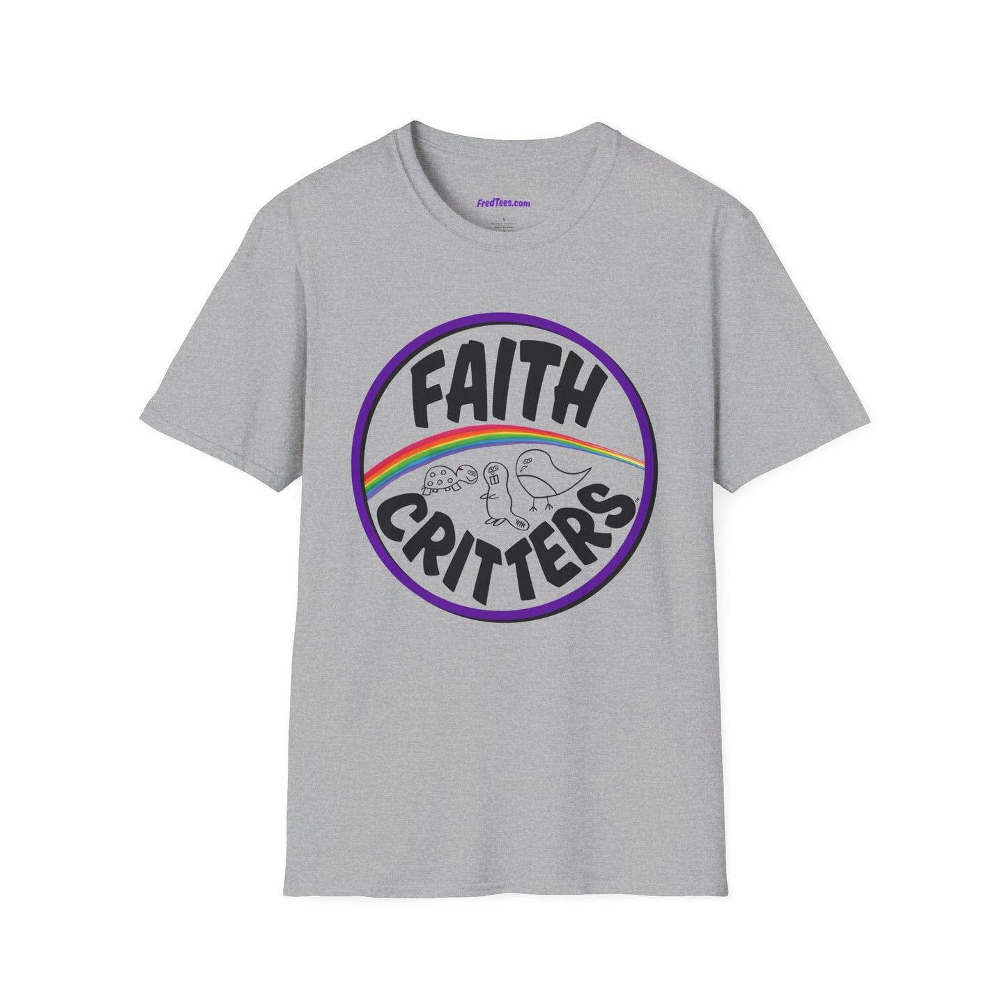 The OFFICIAL Faith Critters tee! From the author/illustrator of The Robin and the Rainbow