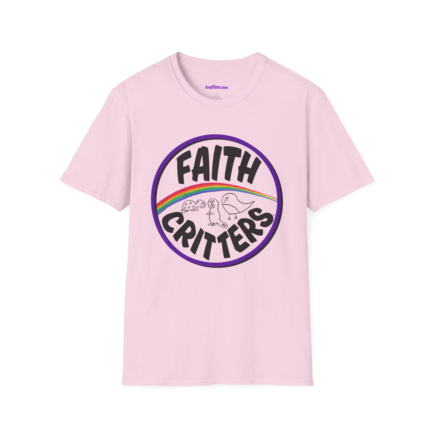 The OFFICIAL Faith Critters tee! From the author/illustrator of The Robin and the Rainbow
