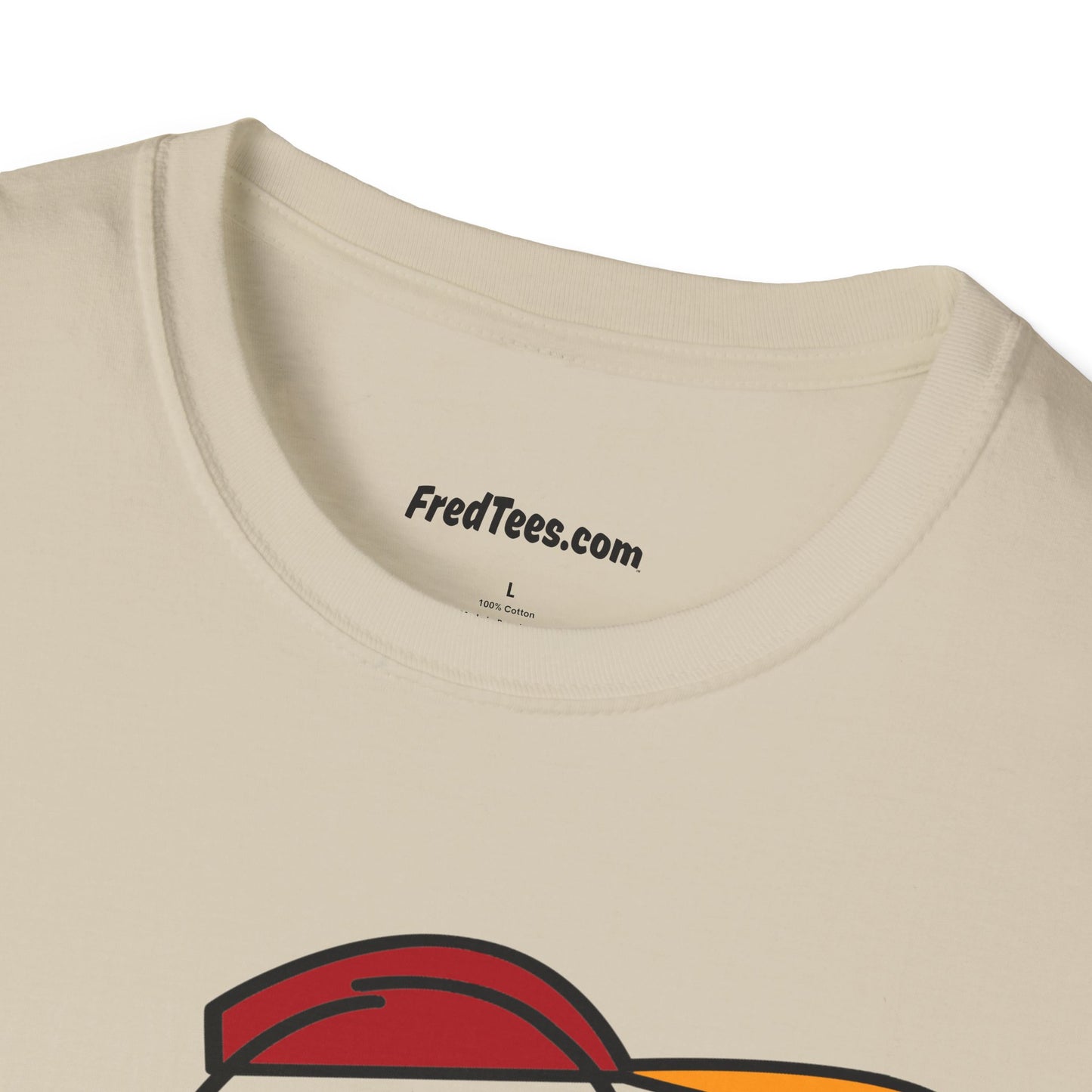 FRED is ready to PLAY BALL! His forever motto - HAVE FUN, PLAY HARD, DON’T QUIT! Red and gold