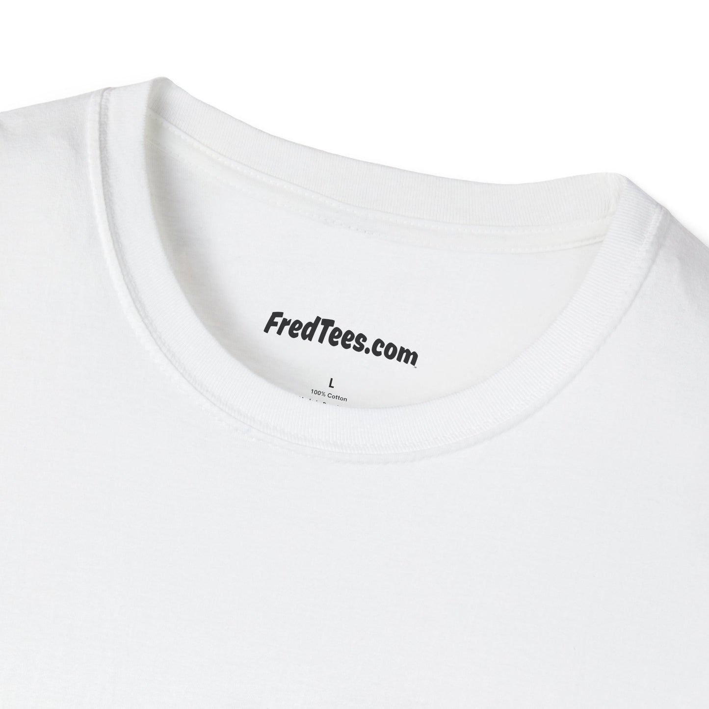 The FredTees Name Logo Tee in Unisex Softstyle
