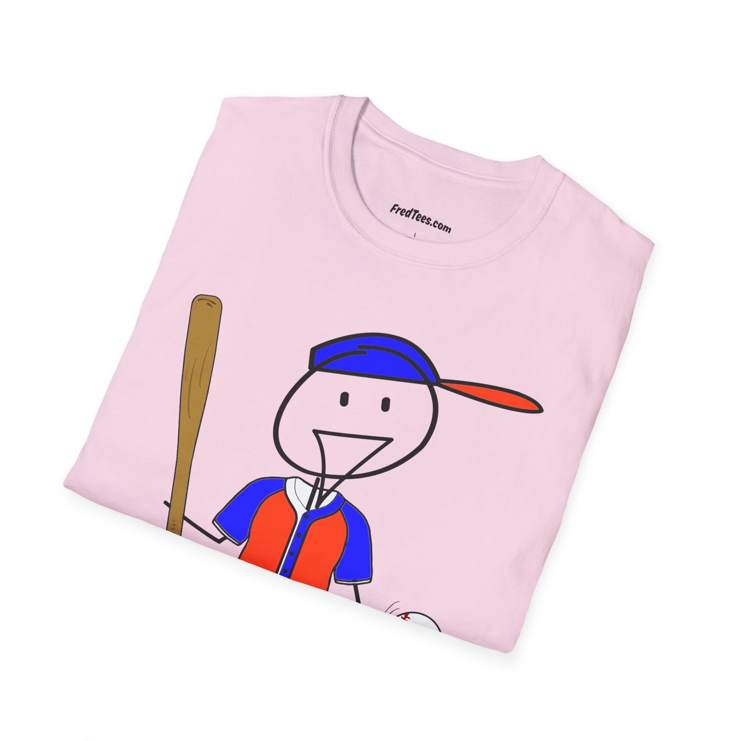 FRED is ready to PLAY BALL! His forever motto - HAVE FUN, PLAY HARD, DON’T QUIT! Orange & Royal