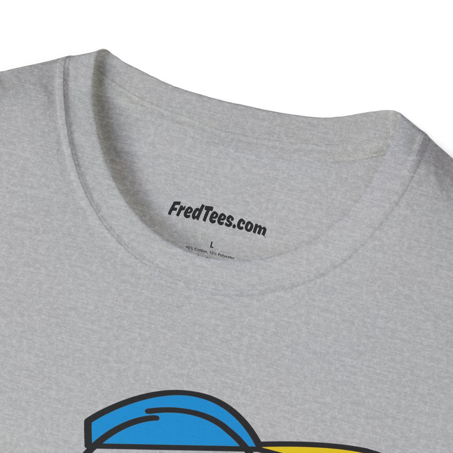 FRED is ready to PLAY BALL! His forever motto - HAVE FUN, PLAY HARD, DON’T QUIT! Aqua & Yellow