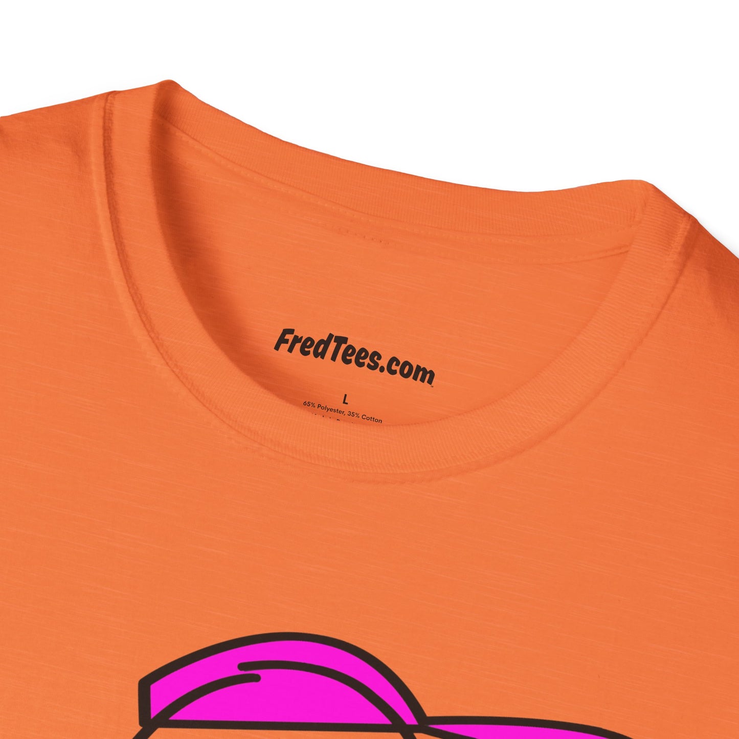 FRED is ready to PLAY BALL! His forever motto - HAVE FUN, PLAY HARD, DON’T QUIT! Hot Pink Pinstripe