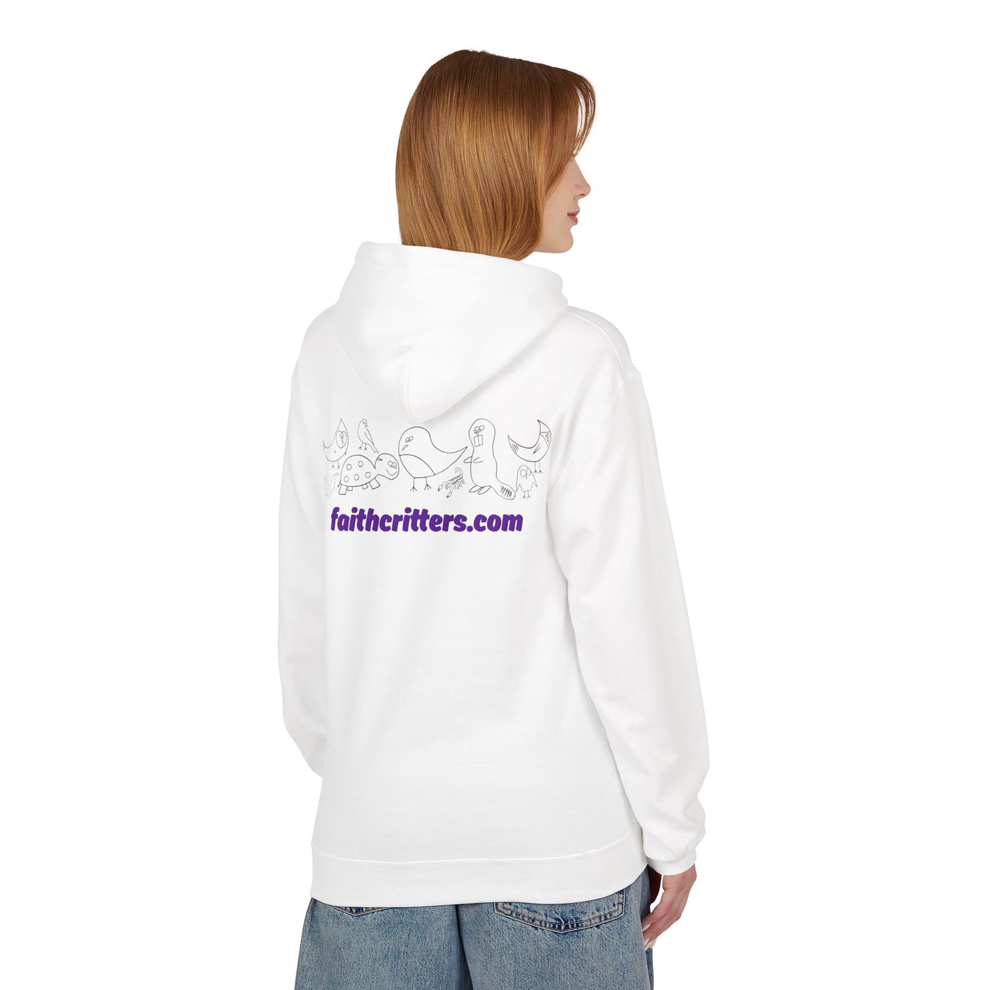 The OFFICIAL Faith Critters sweatshirt! Celebrate the Critters in comfort!   faithcritters.com