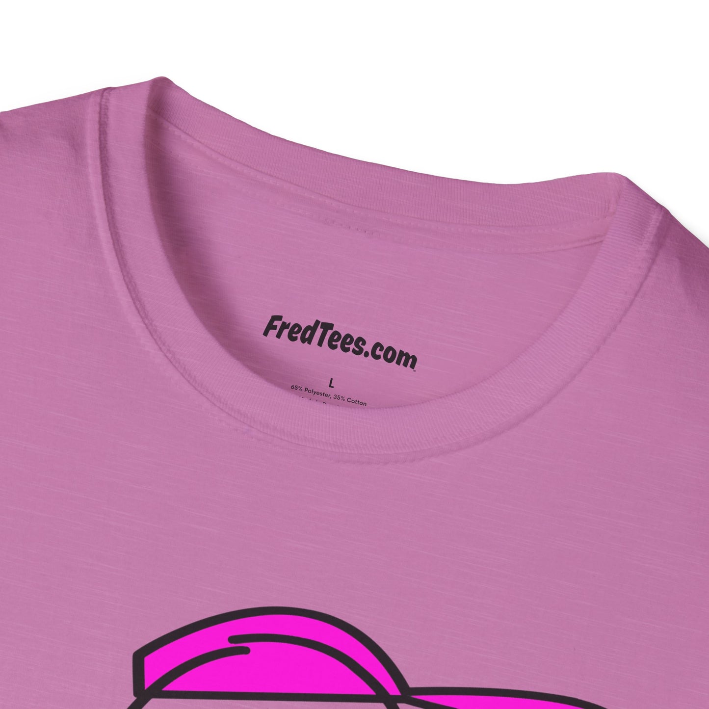FRED is ready to PLAY BALL! His forever motto - HAVE FUN, PLAY HARD, DON’T QUIT! Hot Pink Pinstripe