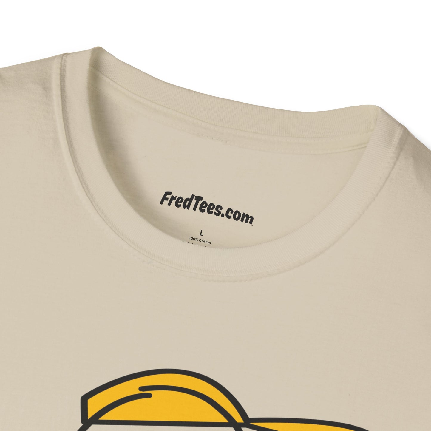 FRED is ready to PLAY BALL! His forever motto - HAVE FUN, PLAY HARD, DON’T QUIT! Yellow & Black Pinstripe