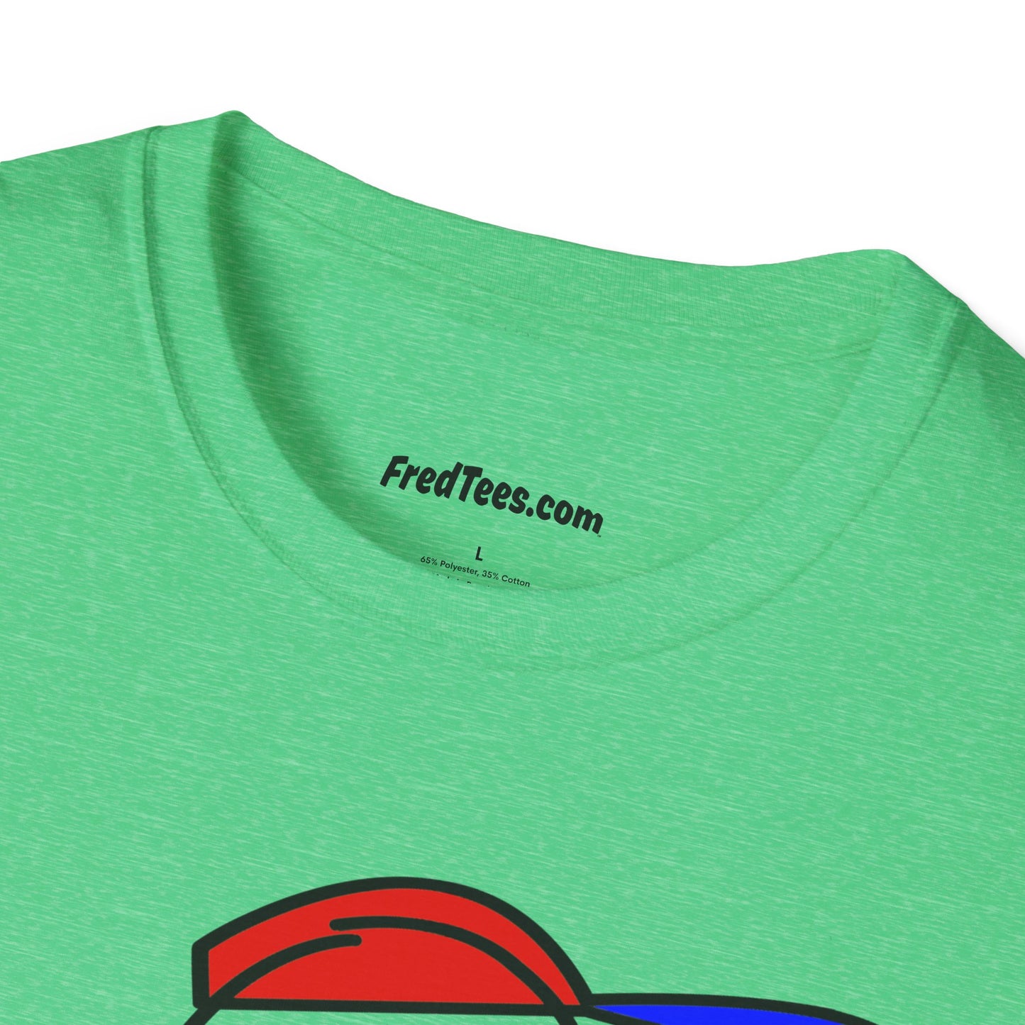 FRED is ready to PLAY BALL! His forever motto - HAVE FUN, PLAY HARD, DON’T QUIT! Red, White & Blue