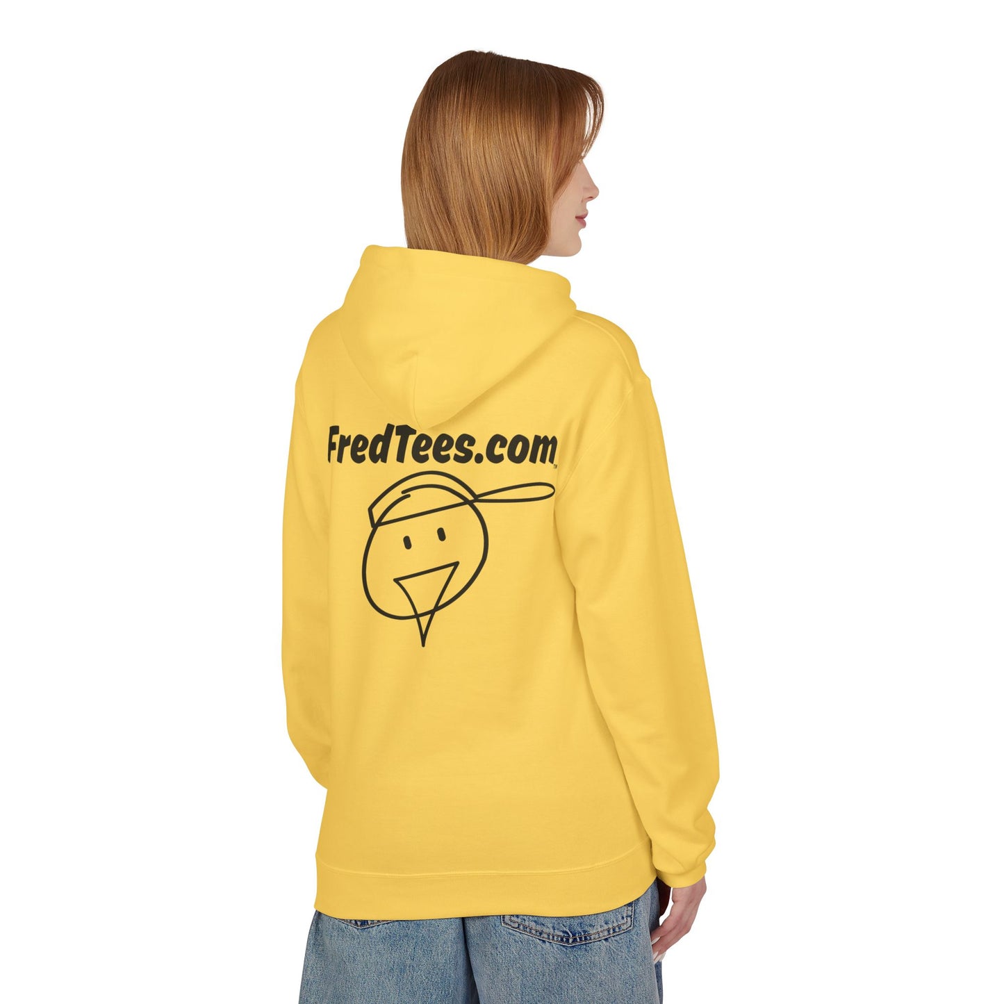 The original FRED hooded sweatshirt! You get Fred and warmth and a hood! You win!