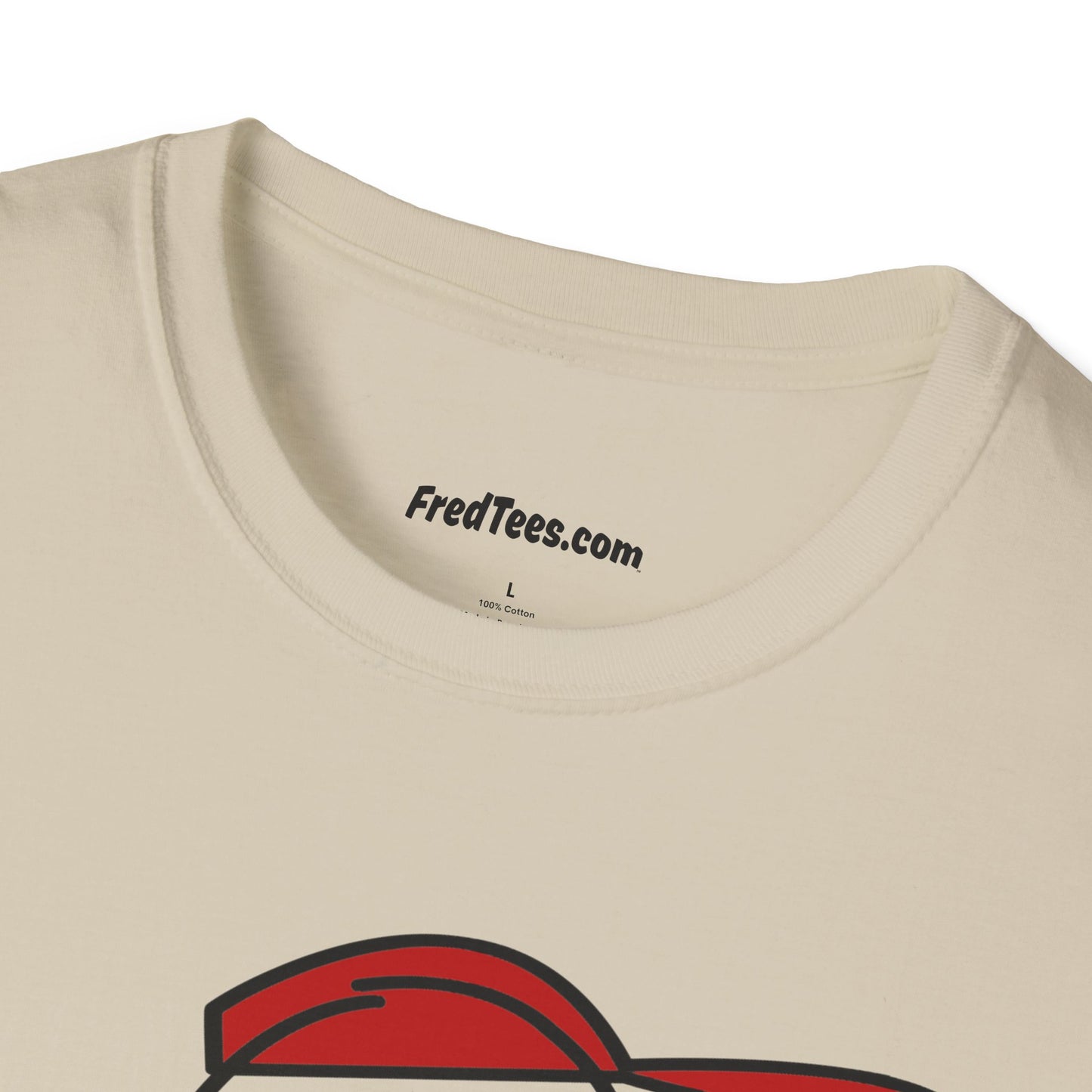 FRED is ready to PLAY BALL! His forever motto - HAVE FUN, PLAY HARD, DON’T QUIT! Red Pinstripe