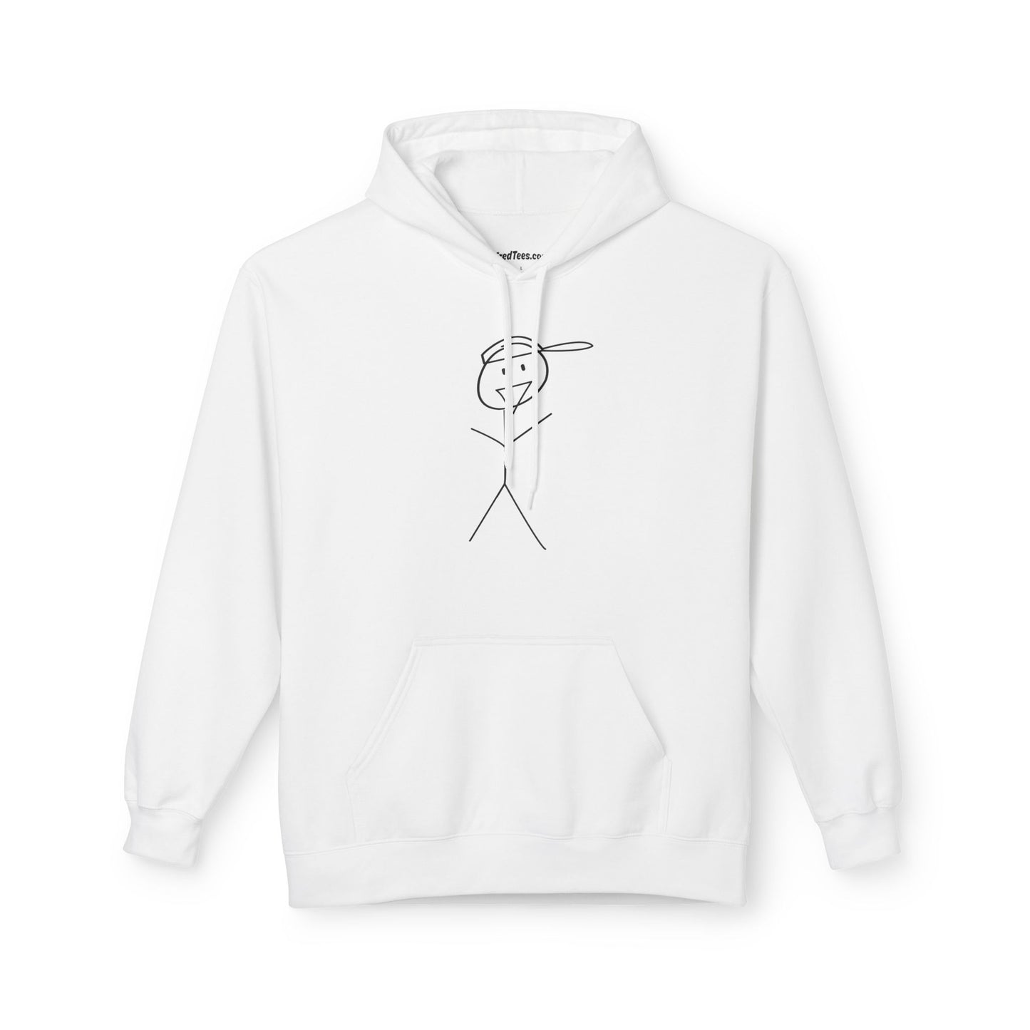 The original FRED hooded sweatshirt! You get Fred and warmth and a hood! You win!